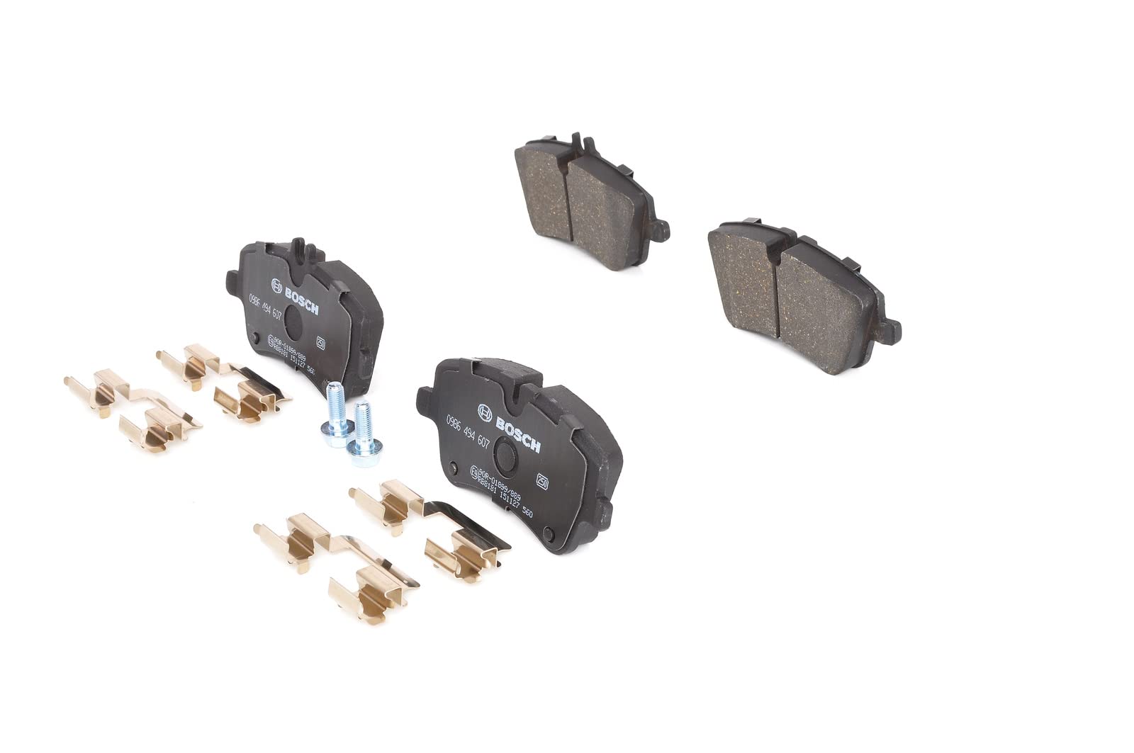 Bosch BP274 Bremsbeläge - Vorderachse - ECE-R90 Zertifizierung - vier Bremsbeläge pro Set von Bosch Automotive