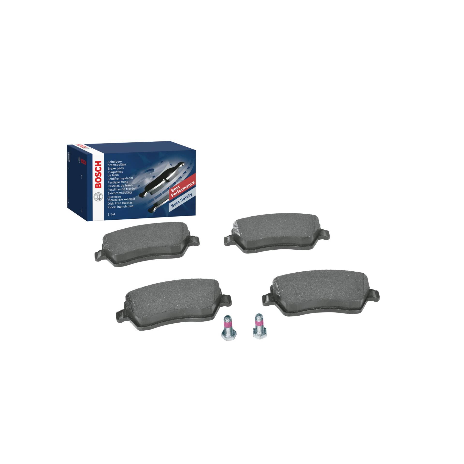 Bosch BP936 Bremsbeläge - Vorderachse - ECE-R90 Zertifizierung - vier Bremsbeläge pro Set von Bosch Automotive