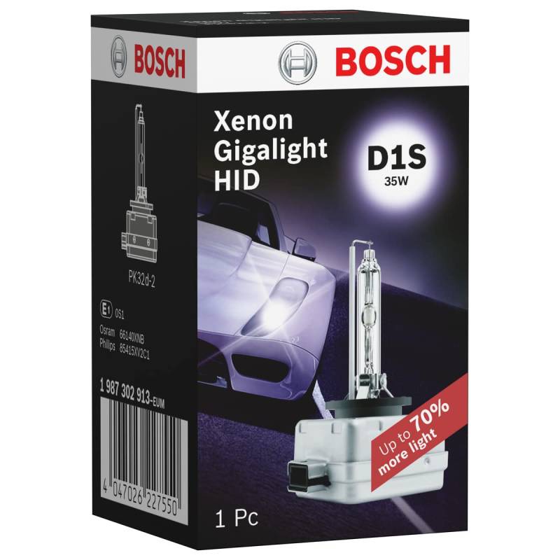 Bosch D1S Xenon Gigalight HID Scheinwerferlampe 12V (Glühlampe x1) von Bosch