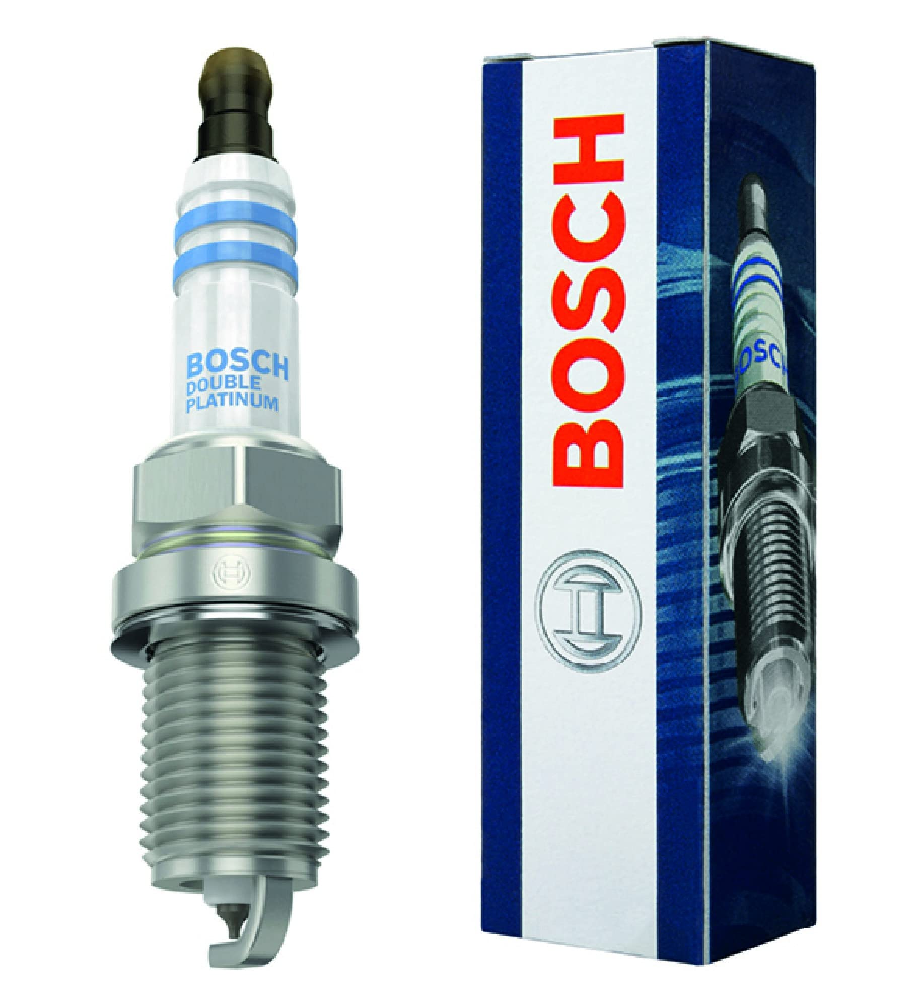 Bosch FR6KPP33X - Zündkerzen Double Platinum - 1 Stück von Bosch Automotive