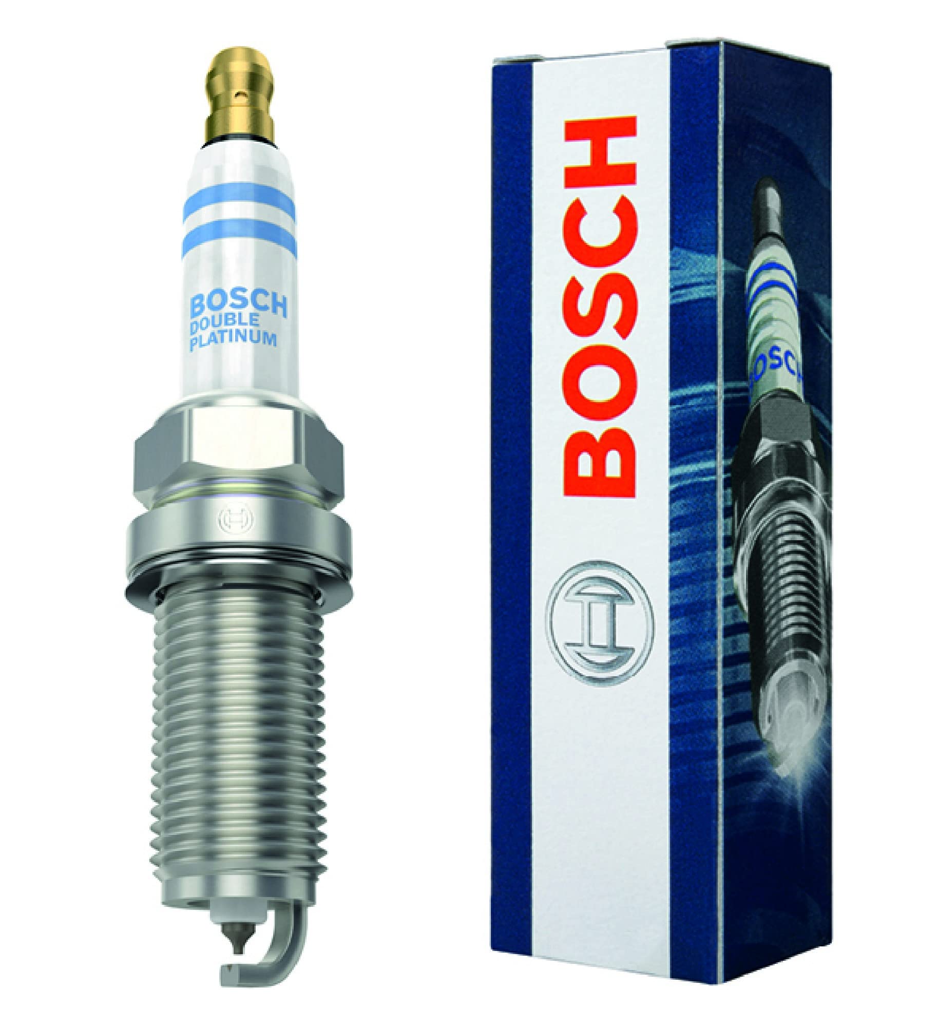 Bosch Automotive FR6NPP332 - Zündkerzen Double Platinum - 1 Stück von Bosch