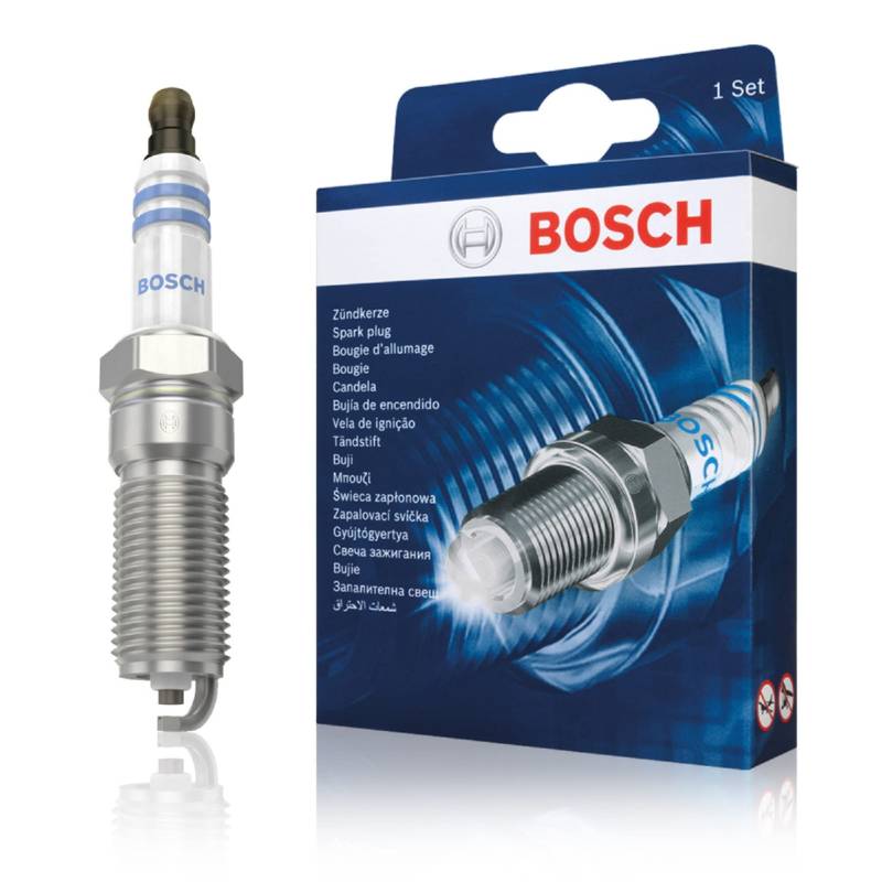 Bosch Automotive HR8MCV (+39) - Nickel Zündkerzen - 4er Set von Bosch