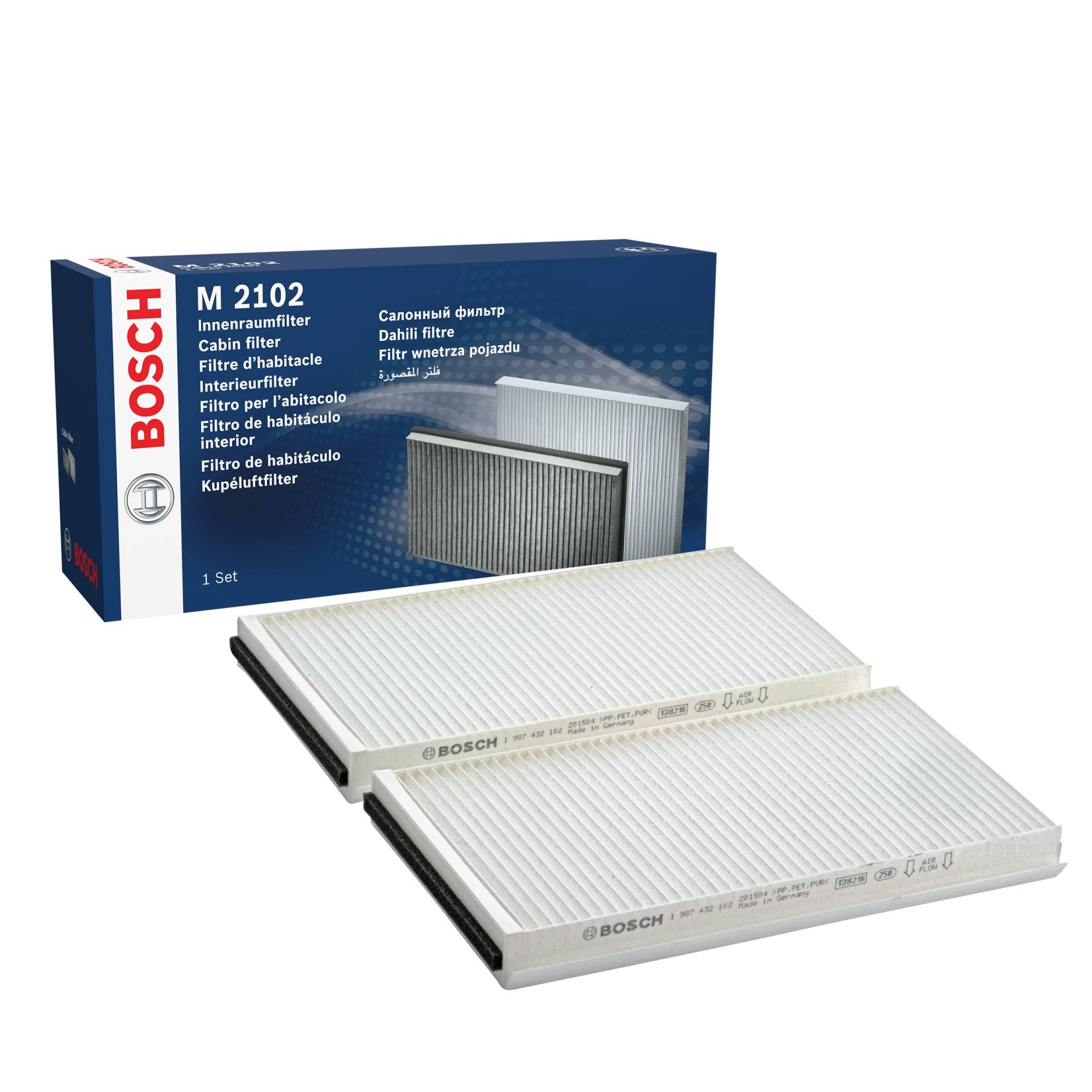 Bosch M2102 - Innenraumfilter Standard von Bosch Automotive