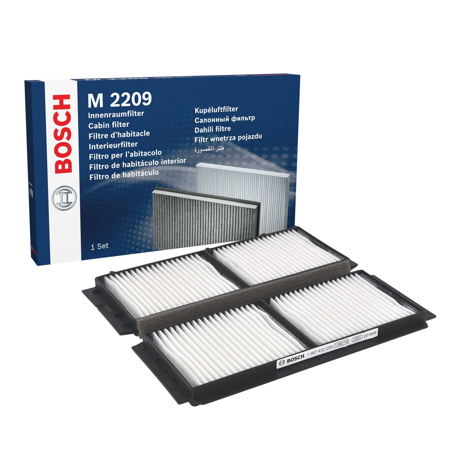 Bosch Automotive M2209 - Innenraumfilter Standard von Bosch