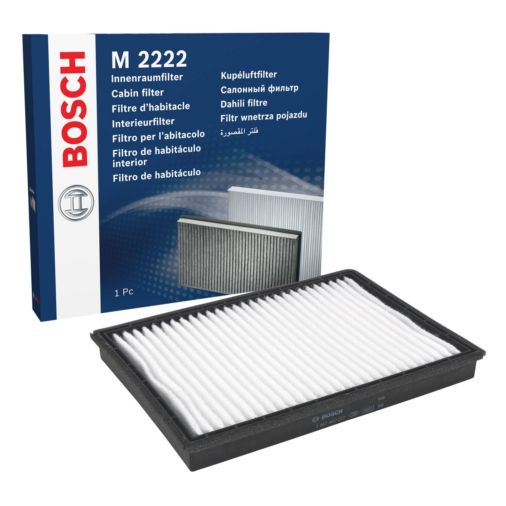 Bosch M2222 - Innenraumfilter Standard von Bosch Automotive