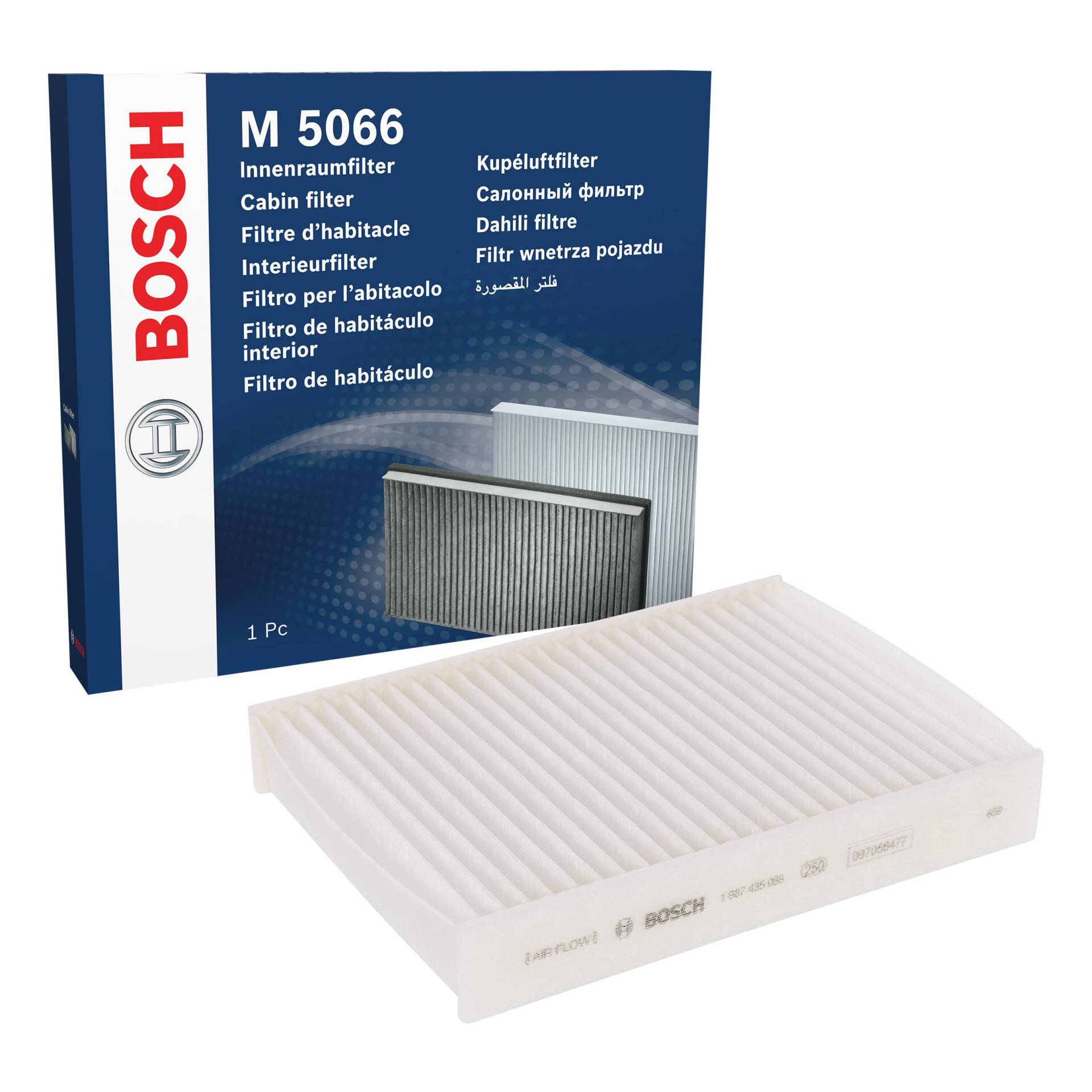 Bosch M5066 - Innenraumfilter Standard, 1 Stück (1er Pack) von Bosch Automotive
