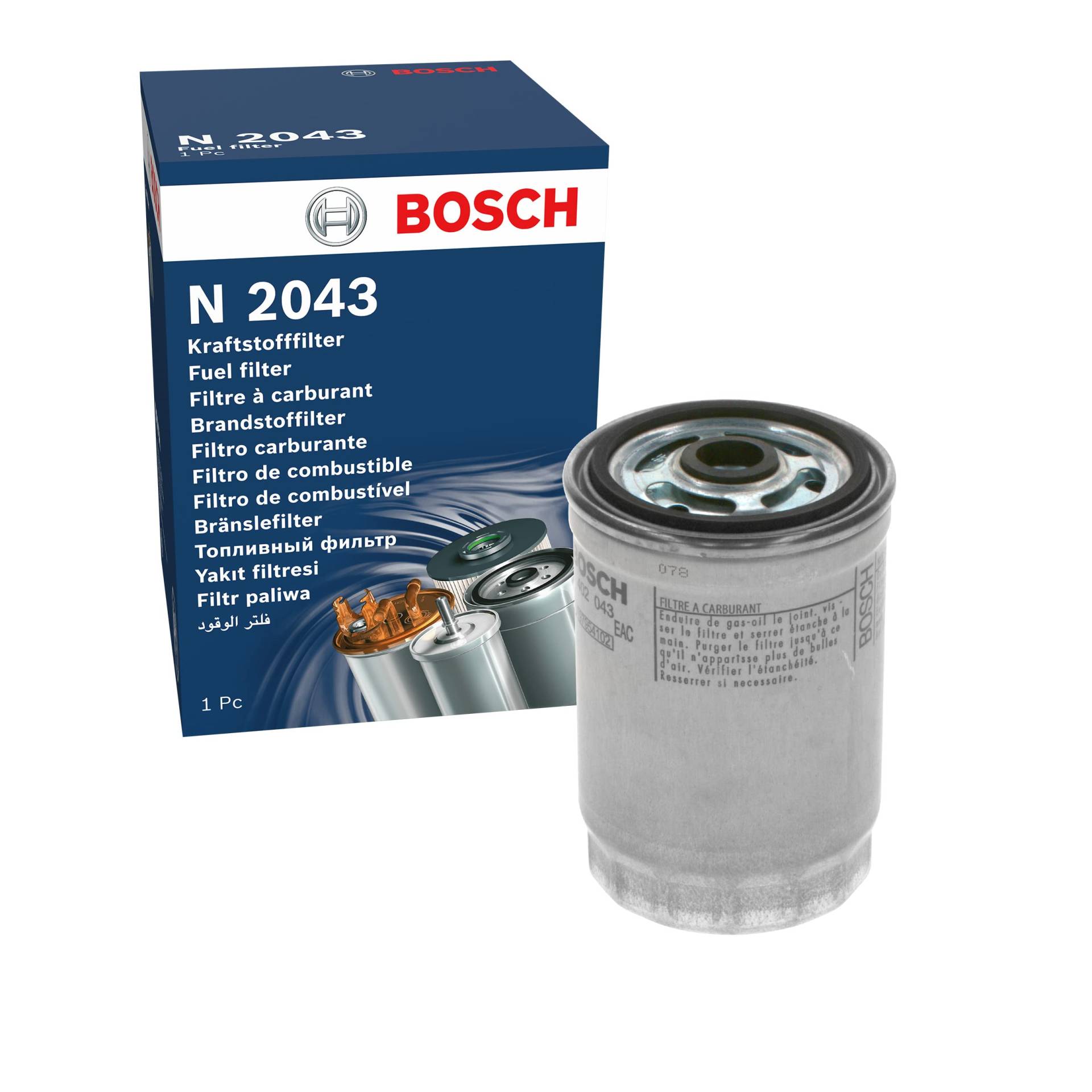 Bosch N2043 - Dieselfilter Auto von Bosch Automotive