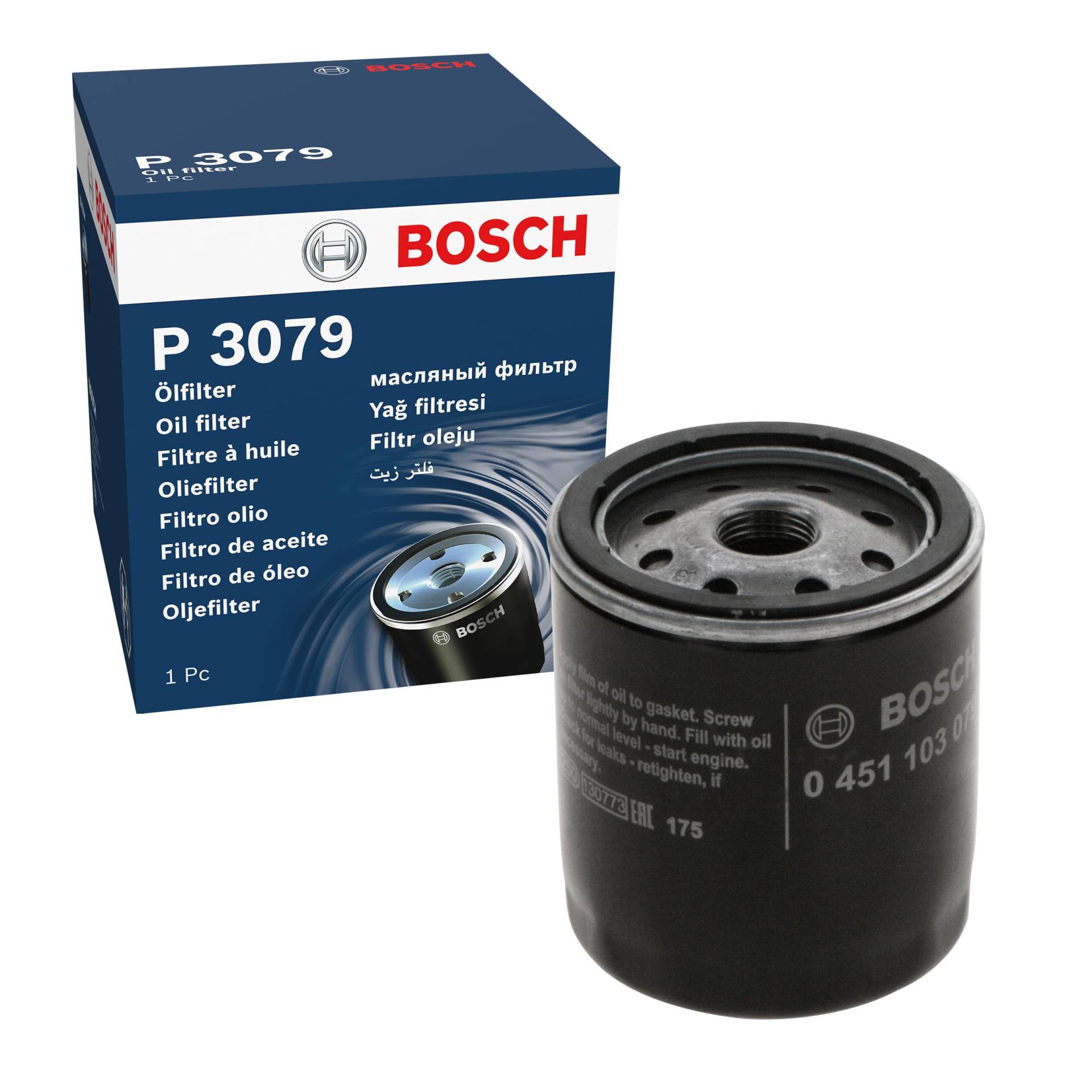 Bosch Automotive P3079 - Ölfilter Auto von Bosch