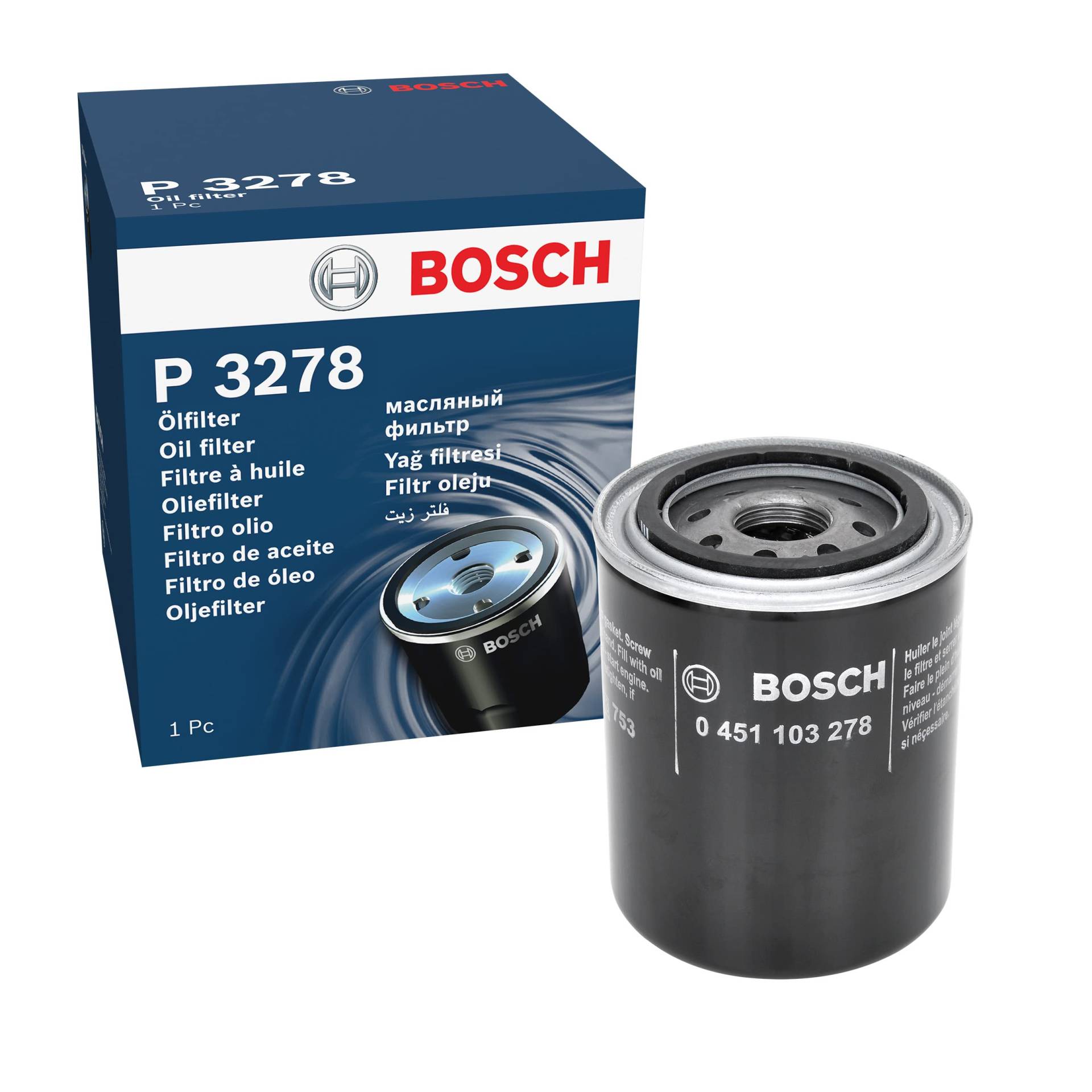 Bosch Automotive P3278 - Ölfilter Auto von Bosch