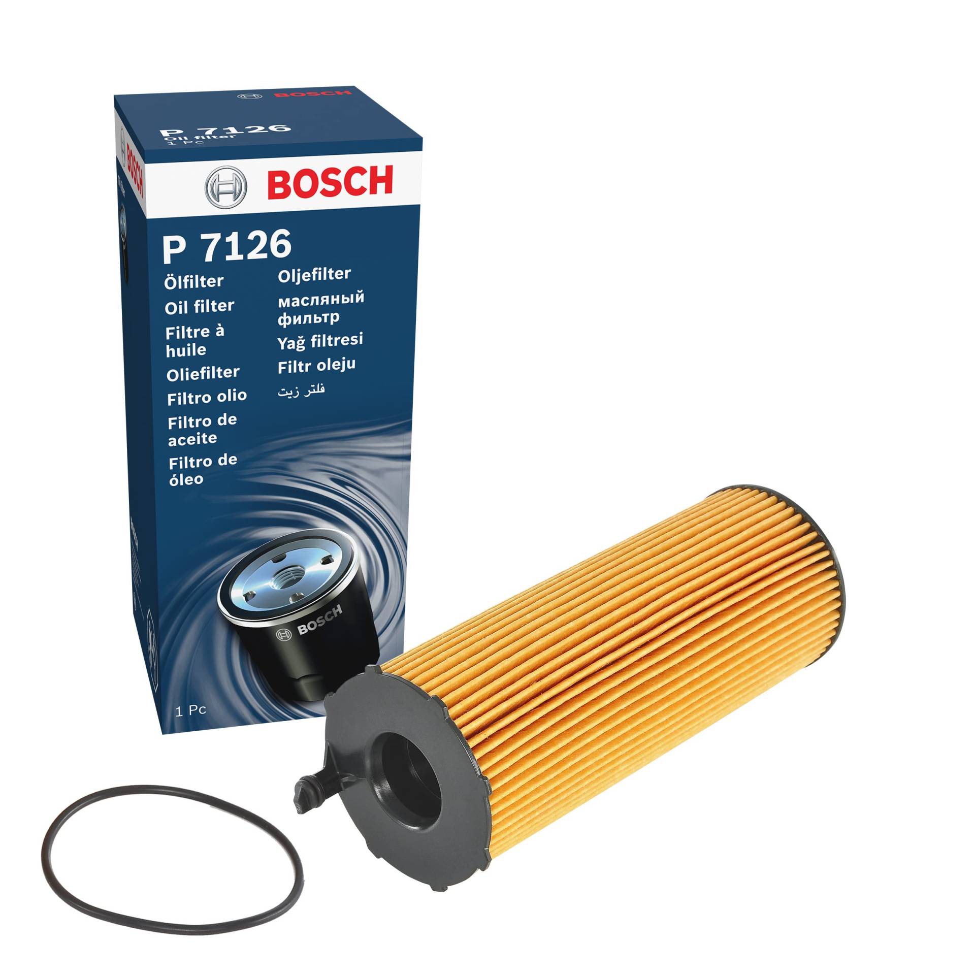 Bosch Automotive P7126 - Ölfilter Auto von Bosch Automotive