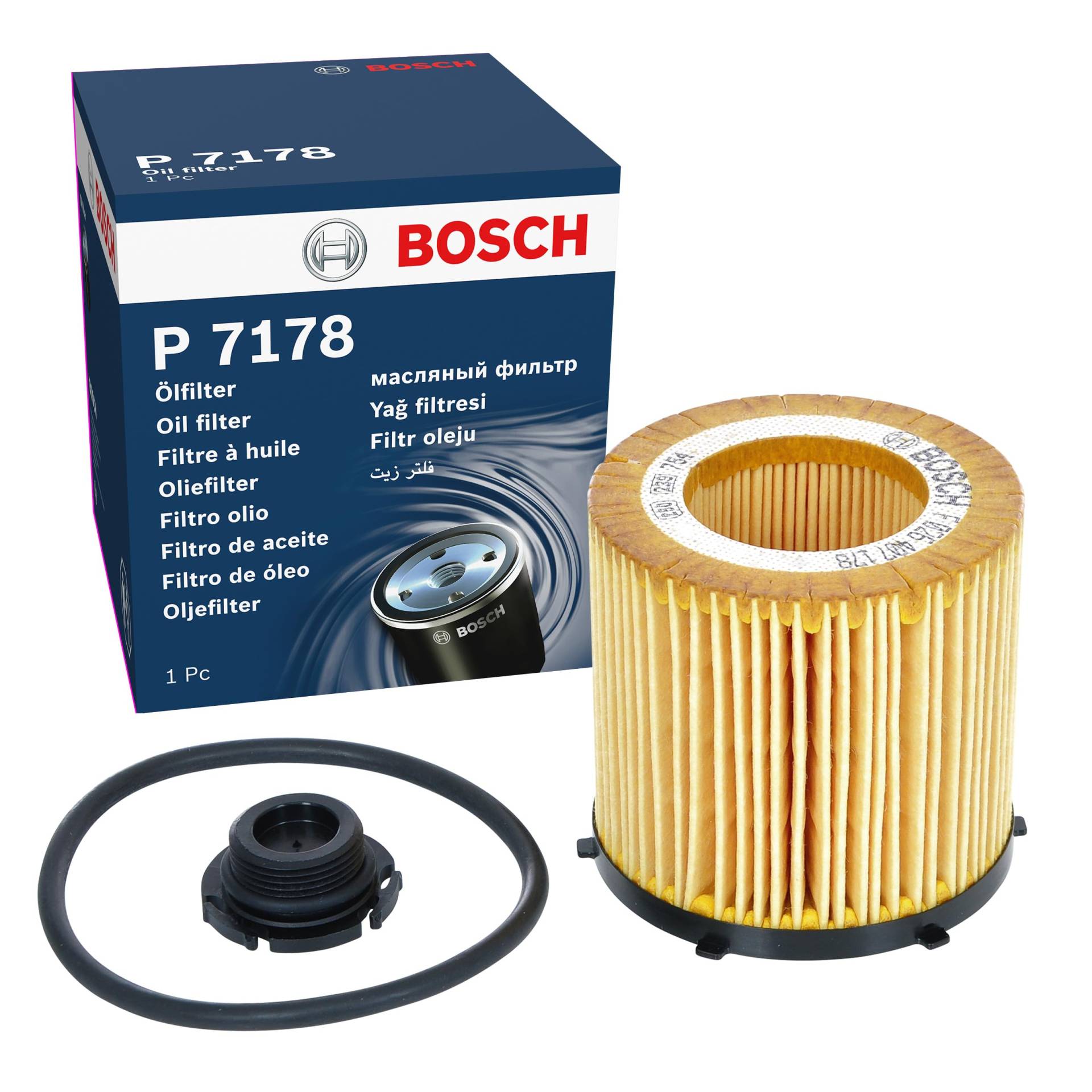 Bosch Automotive P7178 - Ölfilter Auto von Bosch