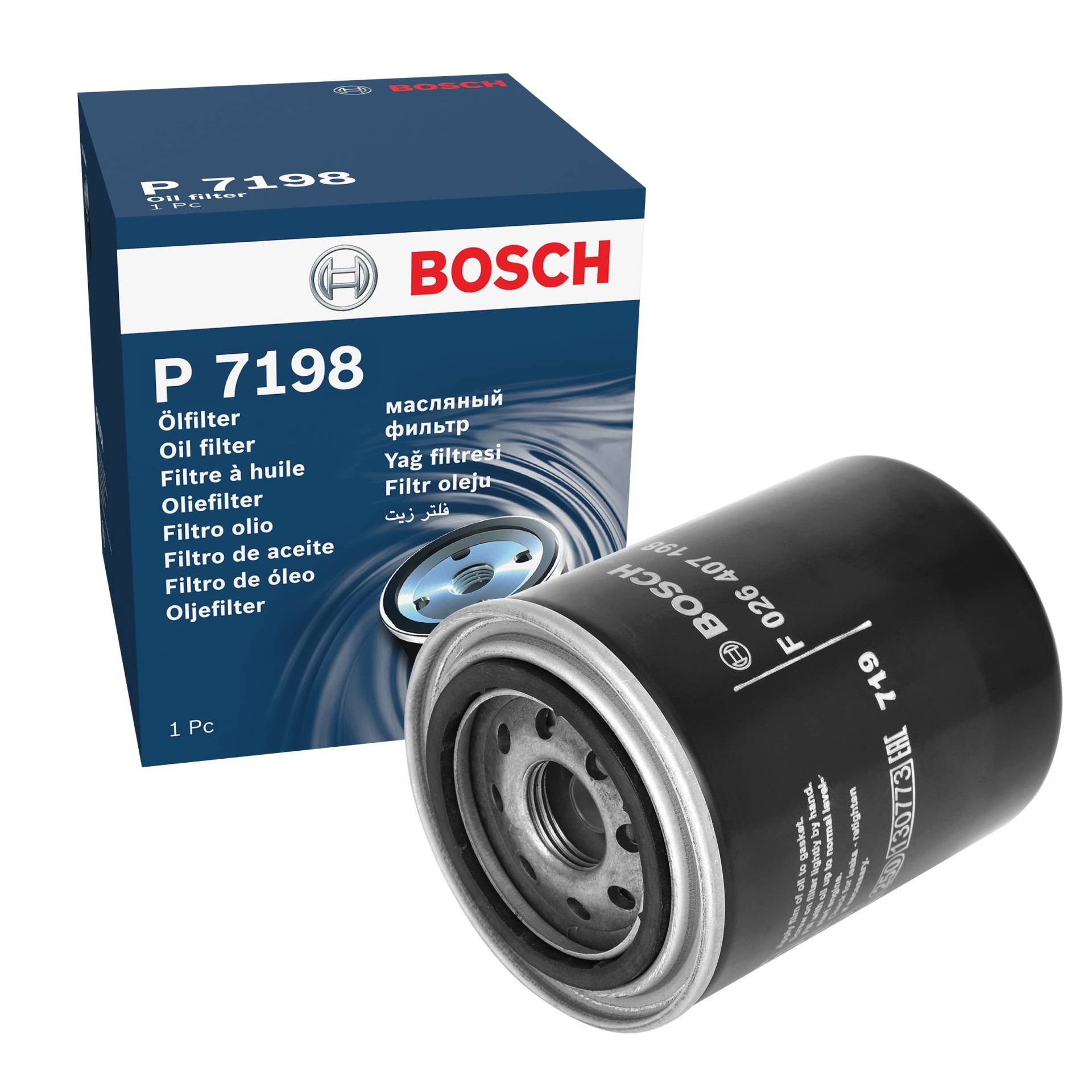 Bosch Automotive P7198 - Ölfilter Auto von Bosch