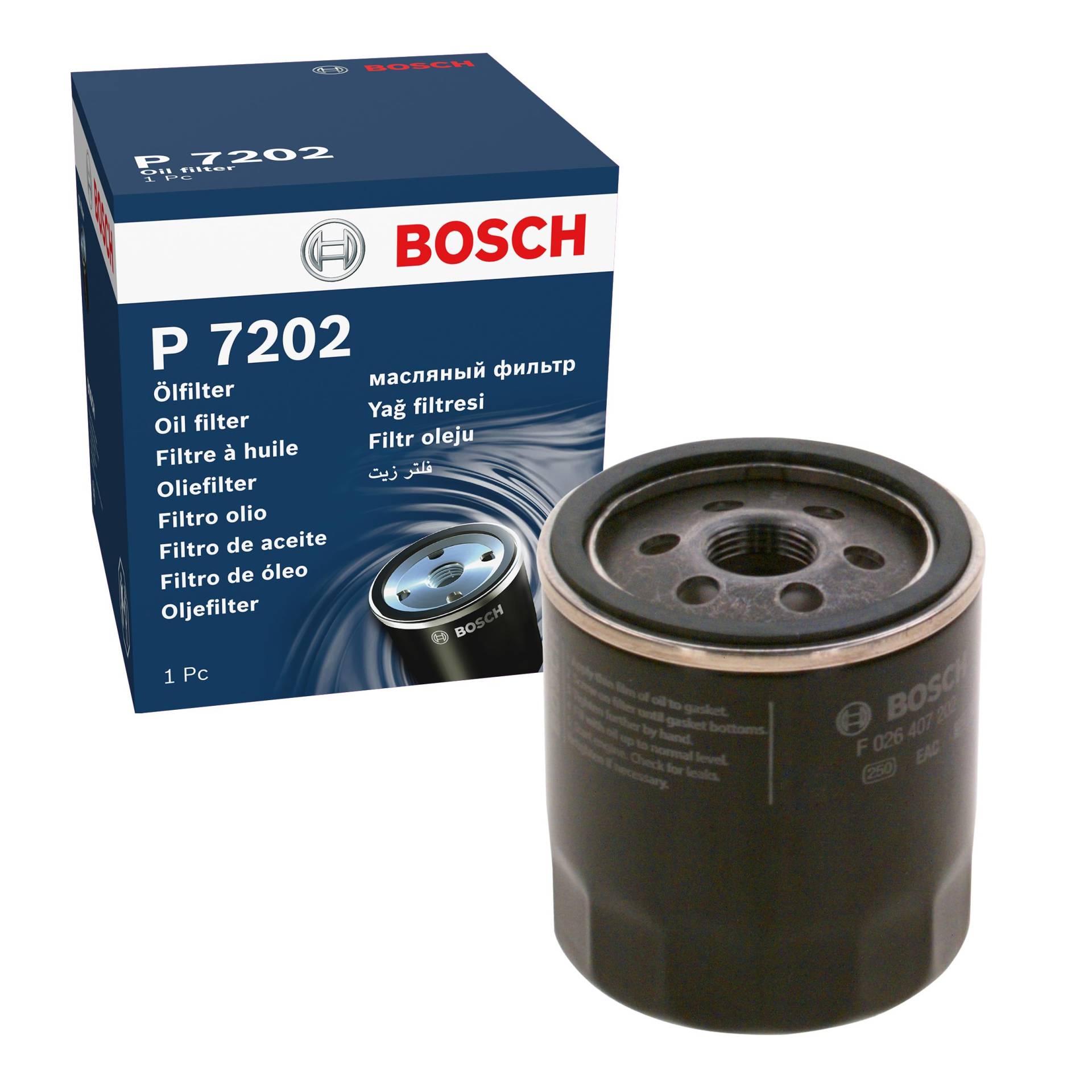 Bosch Automotive P7202 - Ölfilter Auto von Bosch