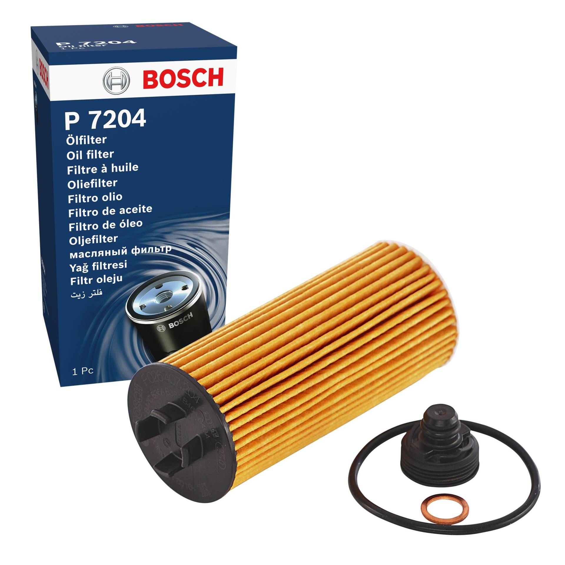 Bosch Automotive P7204 - Ölfilter Auto von Bosch Automotive