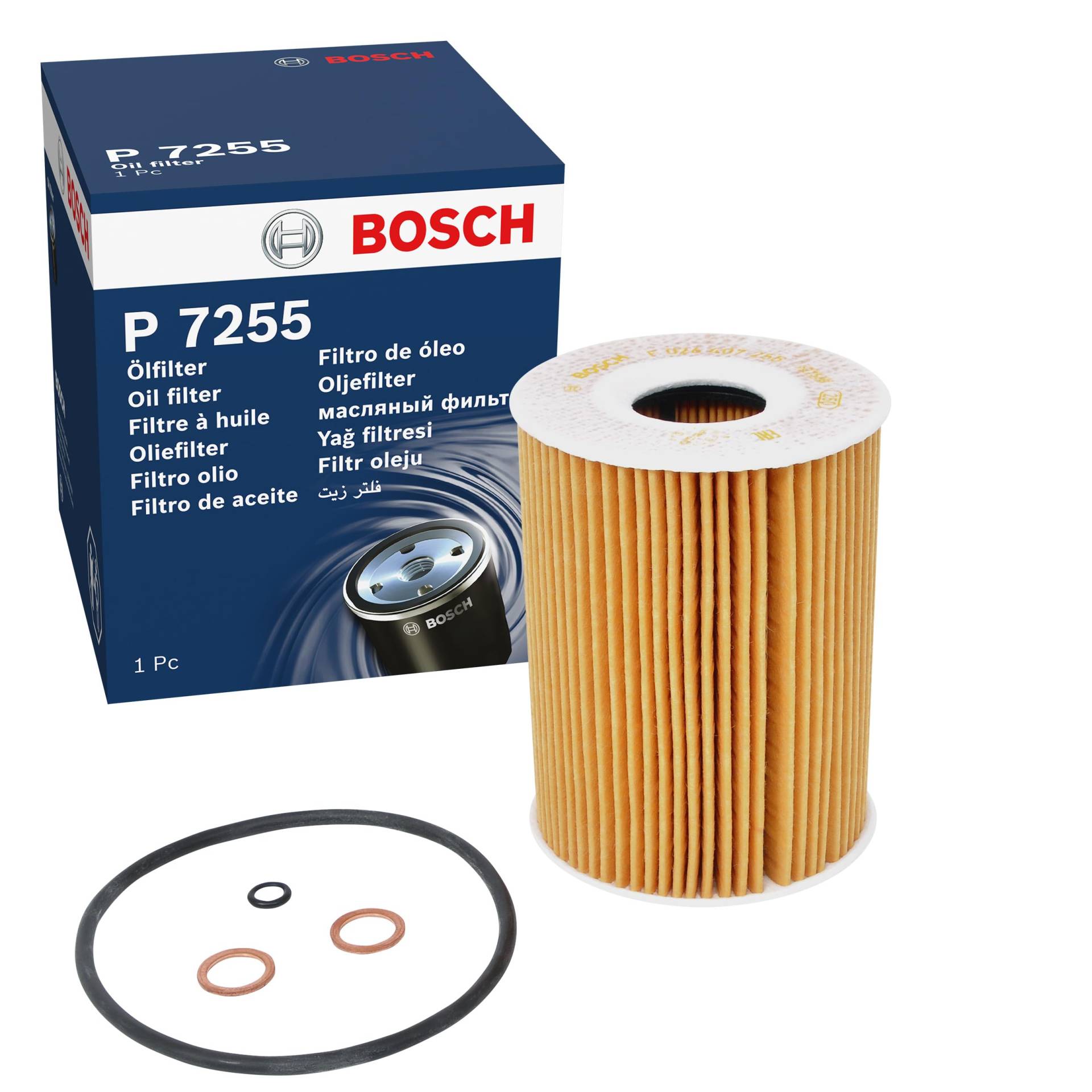 Bosch Automotive P7255 - Ölfilter Auto von Bosch Automotive