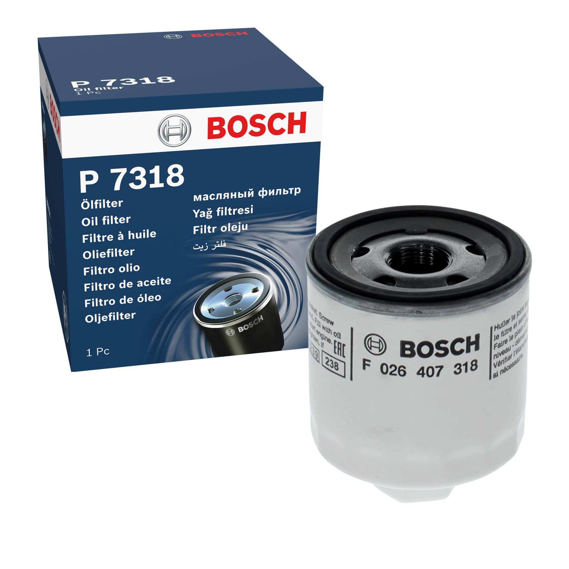 Bosch P7318 - Ölfilter Auto von Bosch Automotive