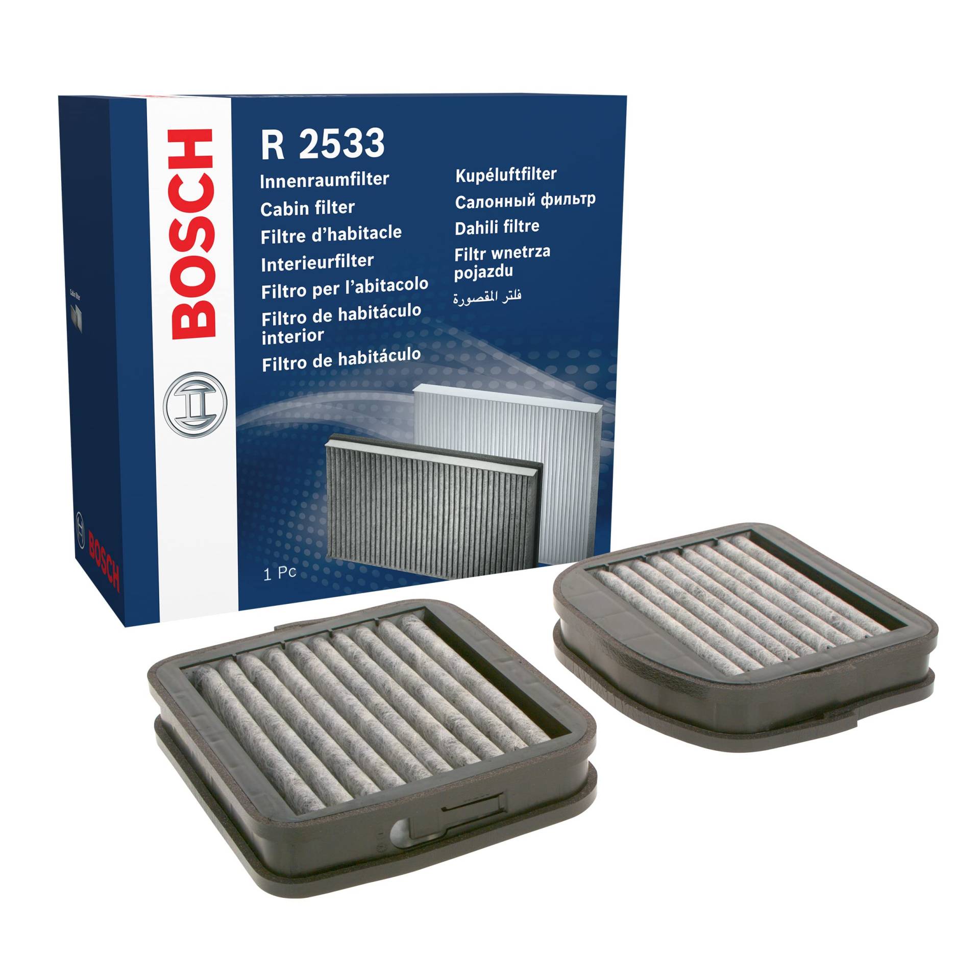 Bosch Automotive R2533 - Innenraumfilter mit Aktivkohle von Bosch