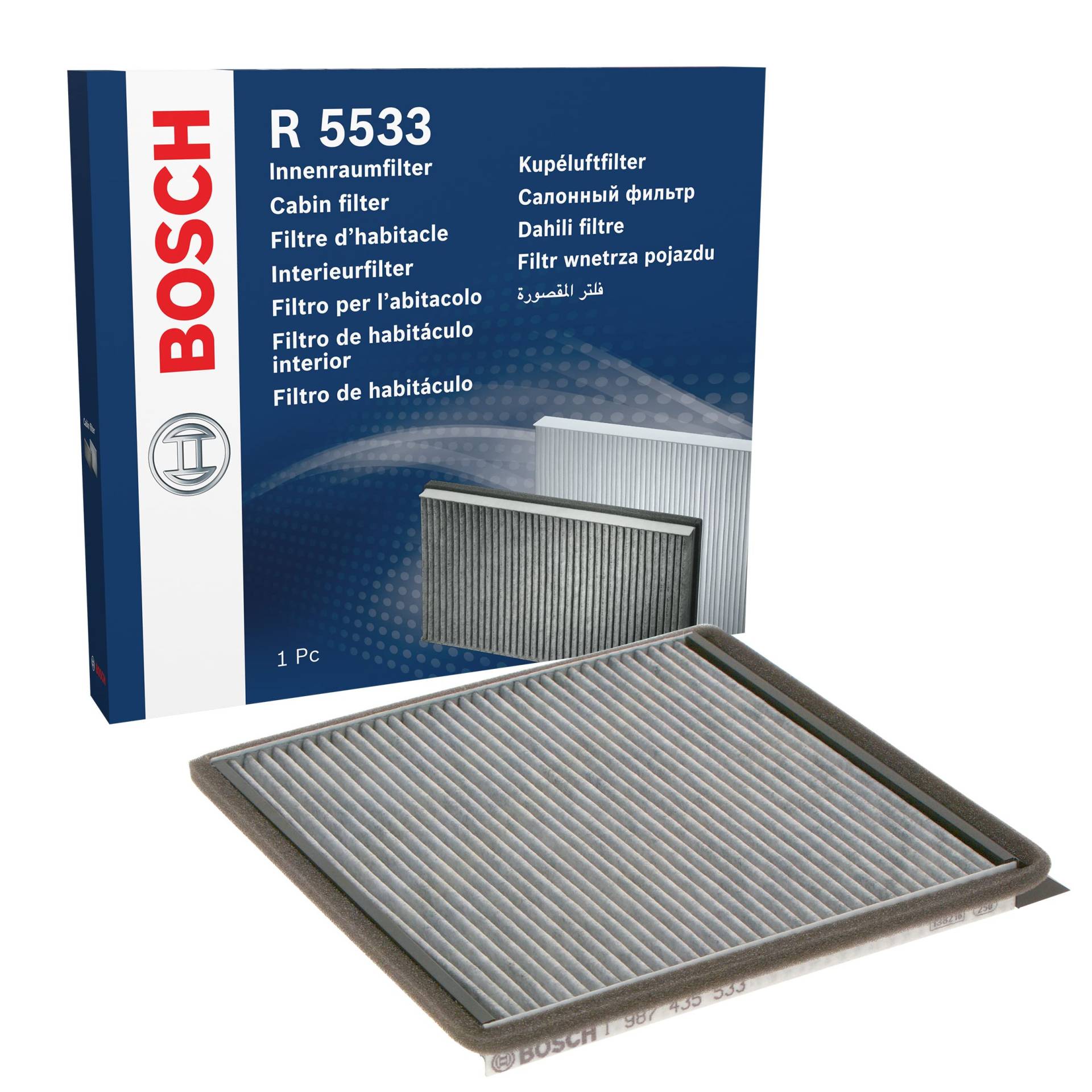 Bosch Automotive R5533 - Innenraumfilter mit Aktivkohle von Bosch