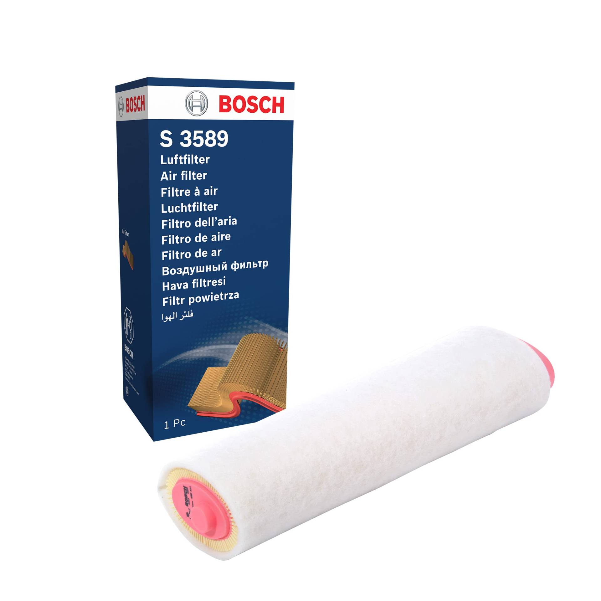 Bosch Automotive S3589 - Luftfilter Auto von Bosch