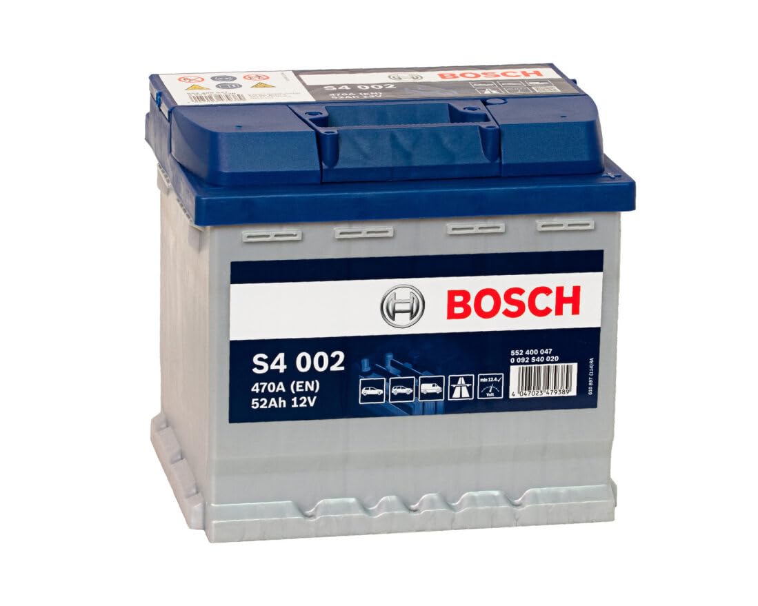 Bosch Automotive S4002 Autobatterie 52A/h-470A von Bosch Automotive