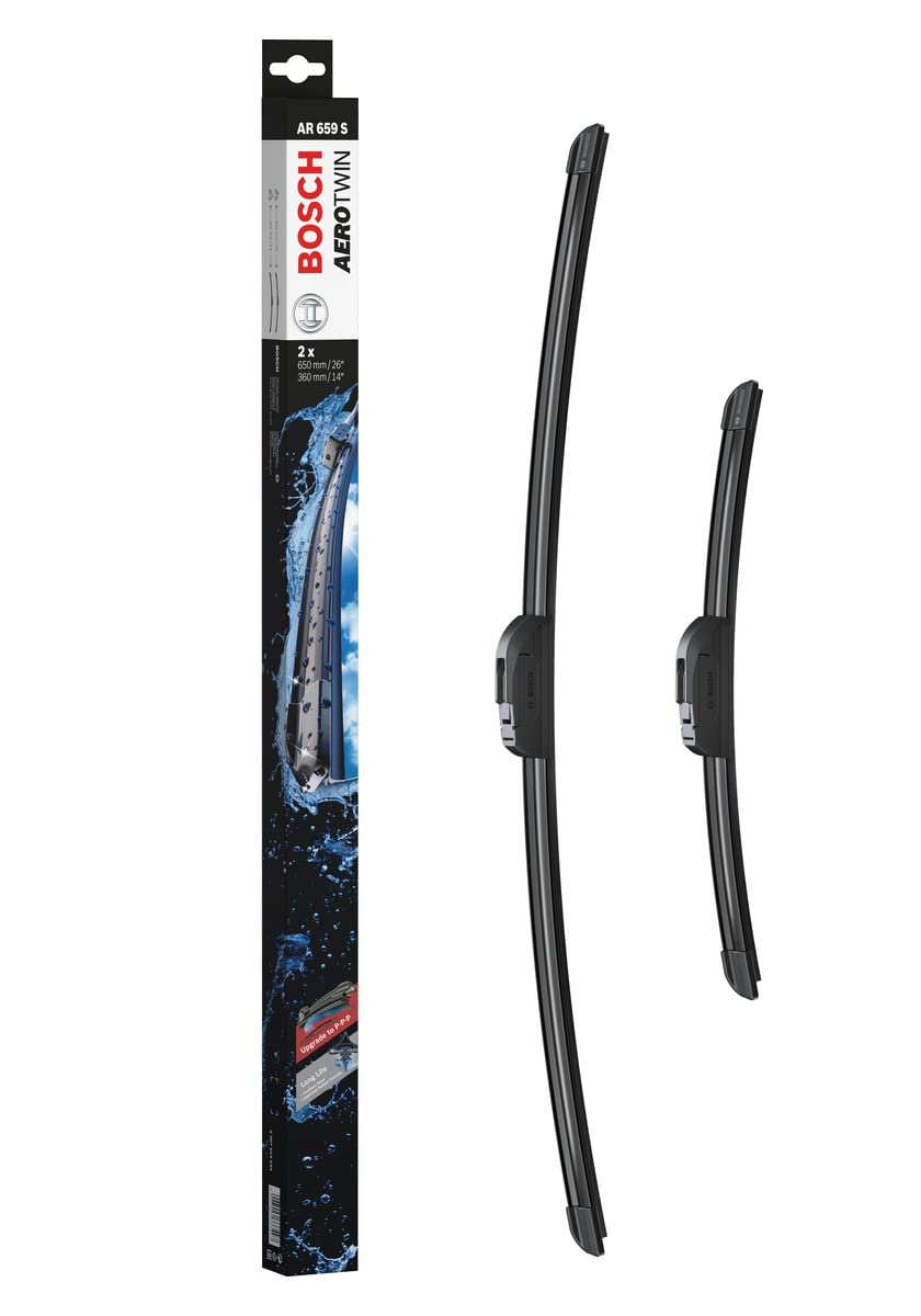 Bosch Scheibenwischer Aerotwin AR659S, Länge: 650mm/360mm − Set für Frontscheibe - Nur für Rechtslenker-Fahrzeuge (UK) von Bosch Automotive