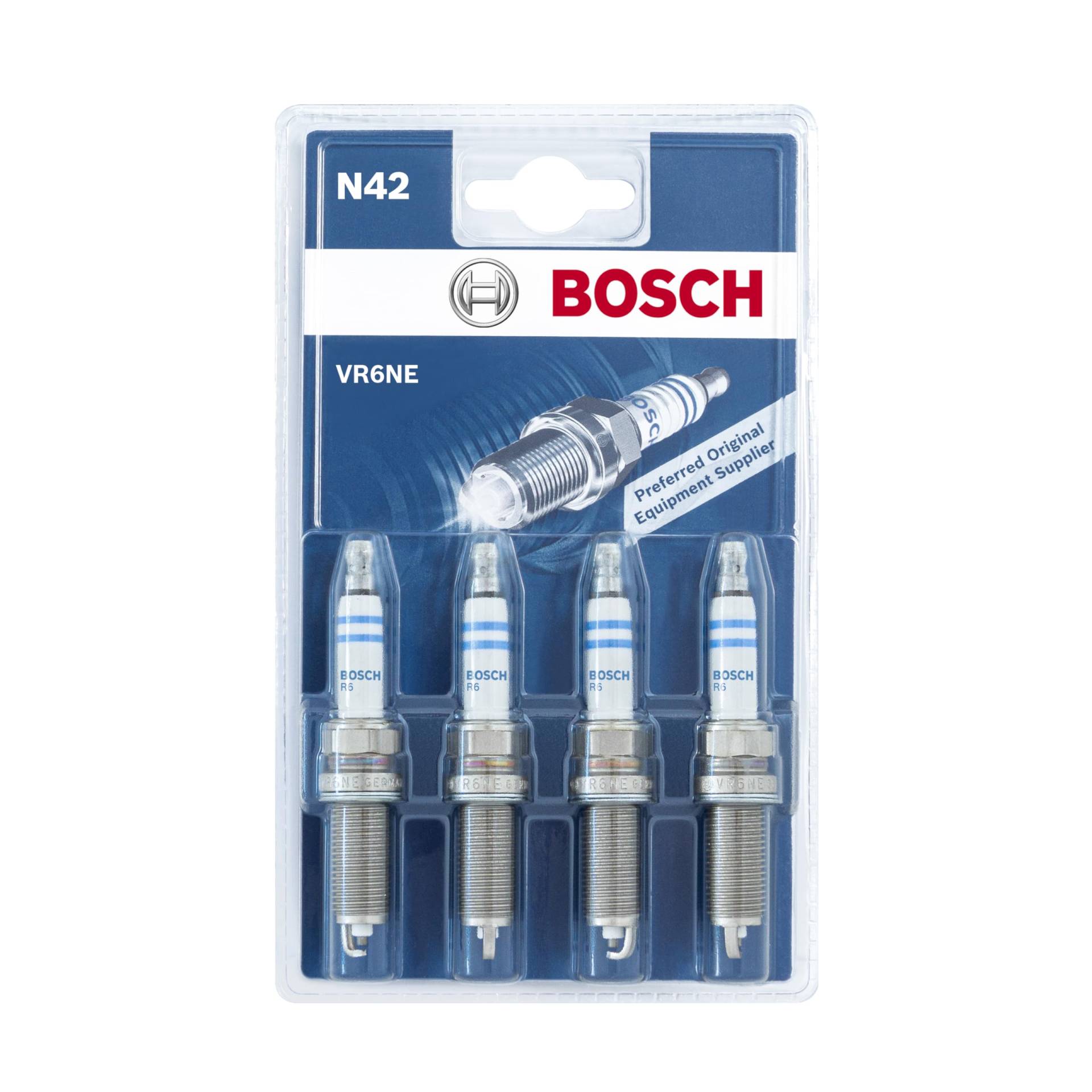 Bosch VR6NE (N42) - Nickel Zündkerzen - 4er Set von Bosch