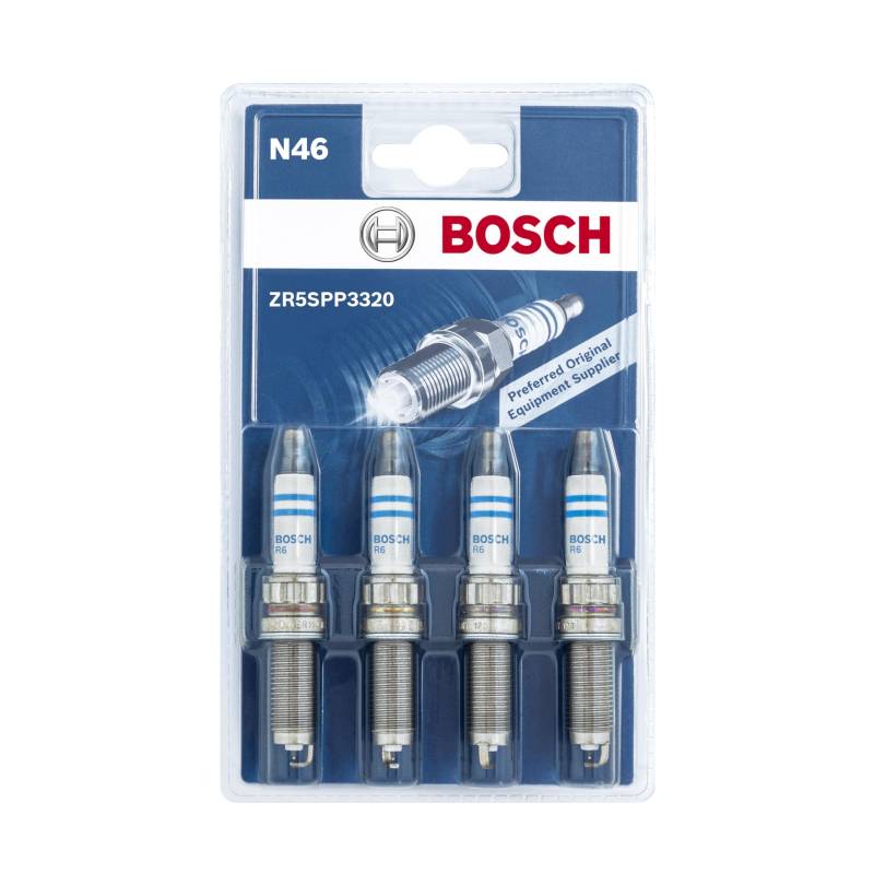 Bosch ZR5SPP3320 (N46) - Zündkerzen Double Platinum - 4er Set von Bosch