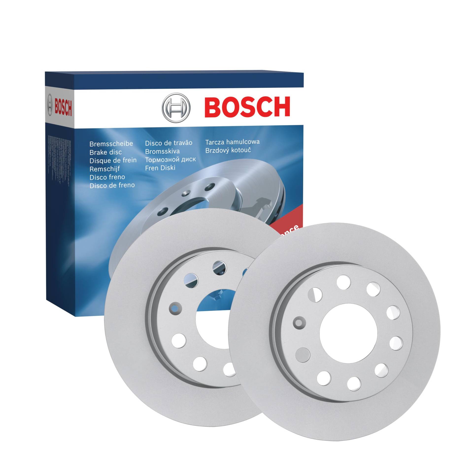 Bosch BD1029 Bremsscheiben - ECE-R90 Zertifizierung - zwei Bremsscheiben pro Set von Bosch Automotive