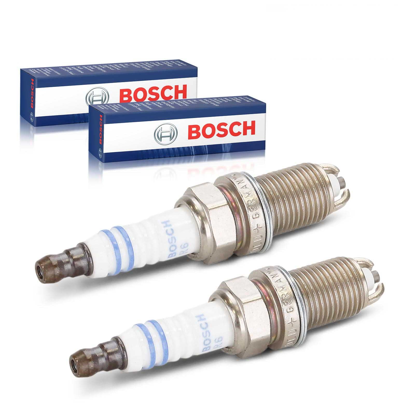 2x Original BOSCH 0242236564 Zündkerze Kompatibel mit A3 8L1 1.8L 1996-2003 A4 Avant 8D5 B5 1.8L 1996-2001 Astra H L48 1.6L 2007-2010 B.o.r.a 1J2 1.8L 2002-2005 von Bosch