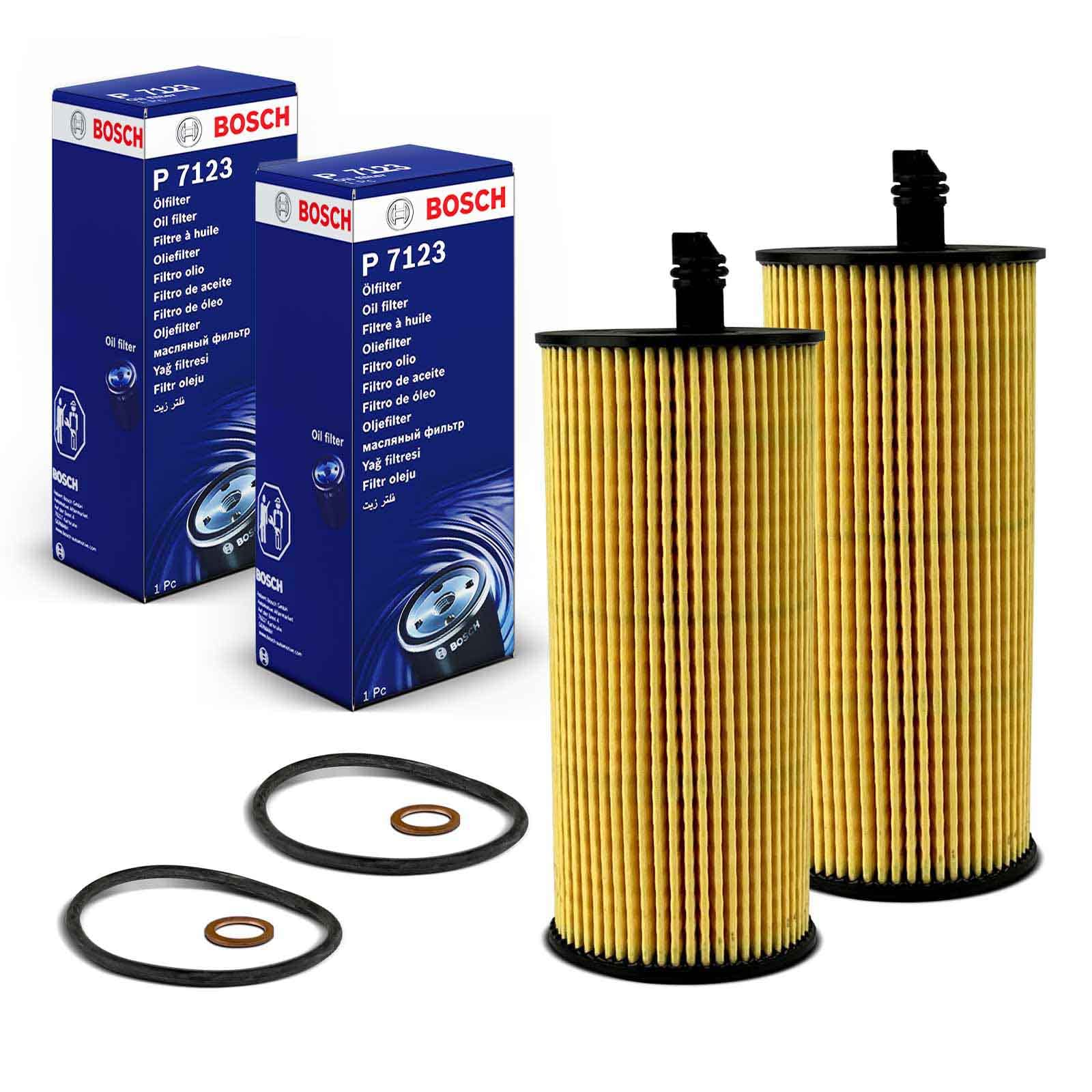 2x Original BOSCH F026407123 Ölfilter Kompatibel mit 3er 2010-2019 1er 2010-2015 5er 2009-2017 M.i.n.i 2009-2016 X1 2010-2015 X3 2010-2017 A.u.r.i.s X5 1.6L 2.0L 3.0L von Bosch