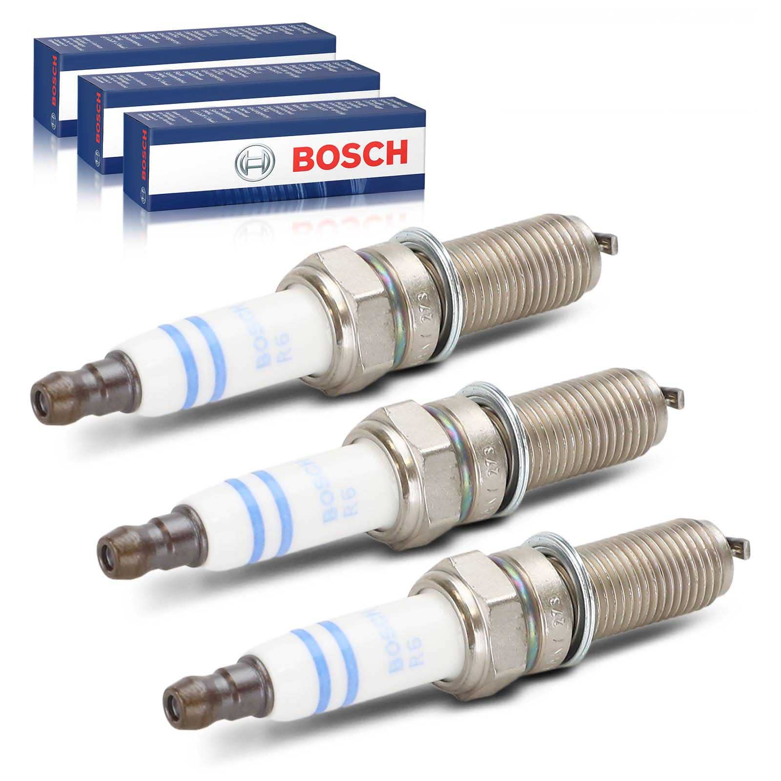 3x Original BOSCH 0242140512 Zündkerze Kompatibel mit C-Klasse W203 C180 C200 1.8L 2005-2007 C-Klasse T-Model S204 C180 C200 C250 1.6L 1.8L 2007-2014 SLK R172 200 250 1.8L 2011-2015 von Bosch