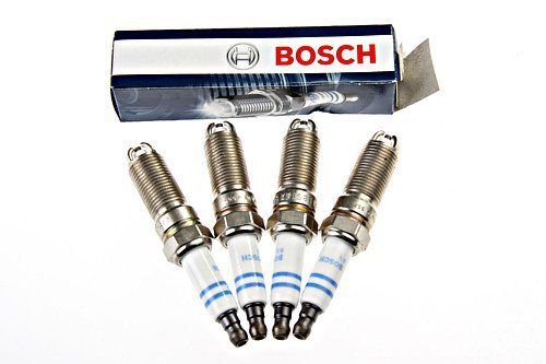 4X ORIGINAL BOSCH ZÜNDKERZEN BOSCH KERZEN 0 242 229 661 ZÜNDKERZE HLR8STEX von Bosch