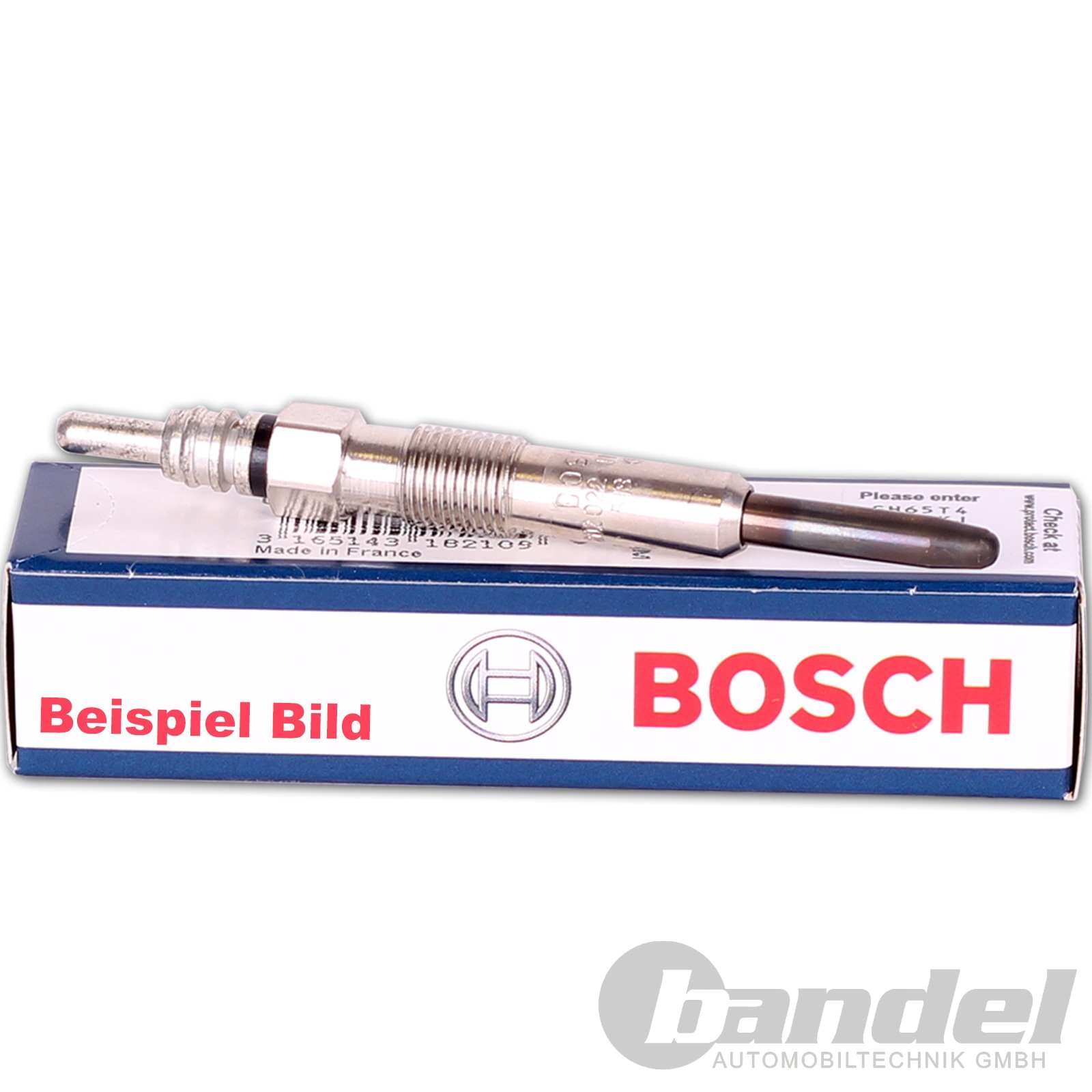 4x Glühkerze Original BOSCH Duraterm GLP007 von Bosch