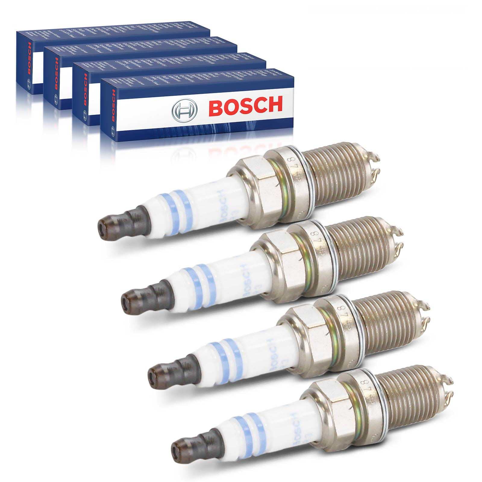 4x Original BOSCH 0242236562 Zündkerze Kompatibel mit 3er E30 316 318 1987-1991 3er E36 316 318 1990-1998 3er Touring E46 316 318 1999-2004 M.i.n.i R50 R53 Cooper One 2001-2006 von Bosch