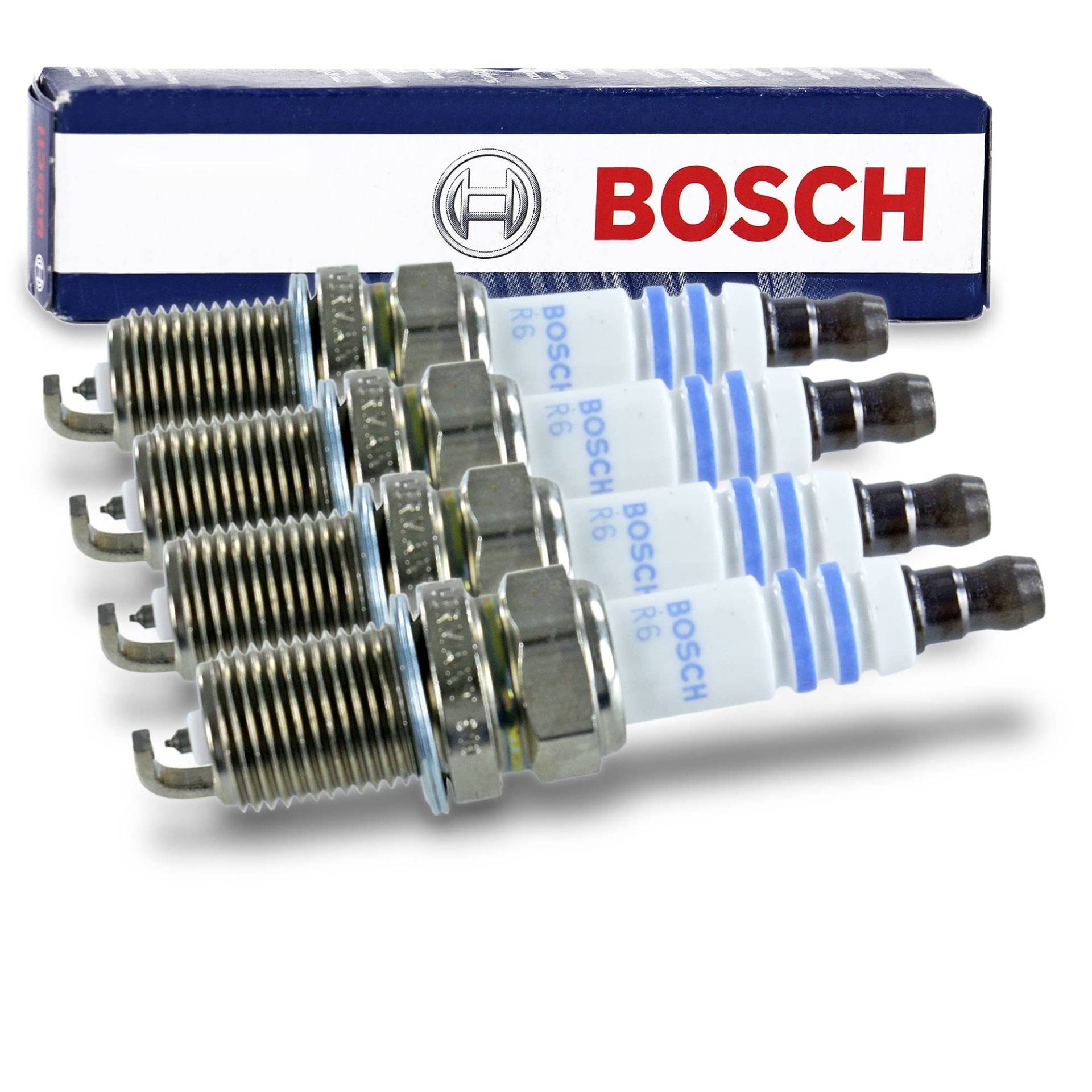 4x Zündkerze BOSCH Super Plus FR7KPP33U+ von Bosch