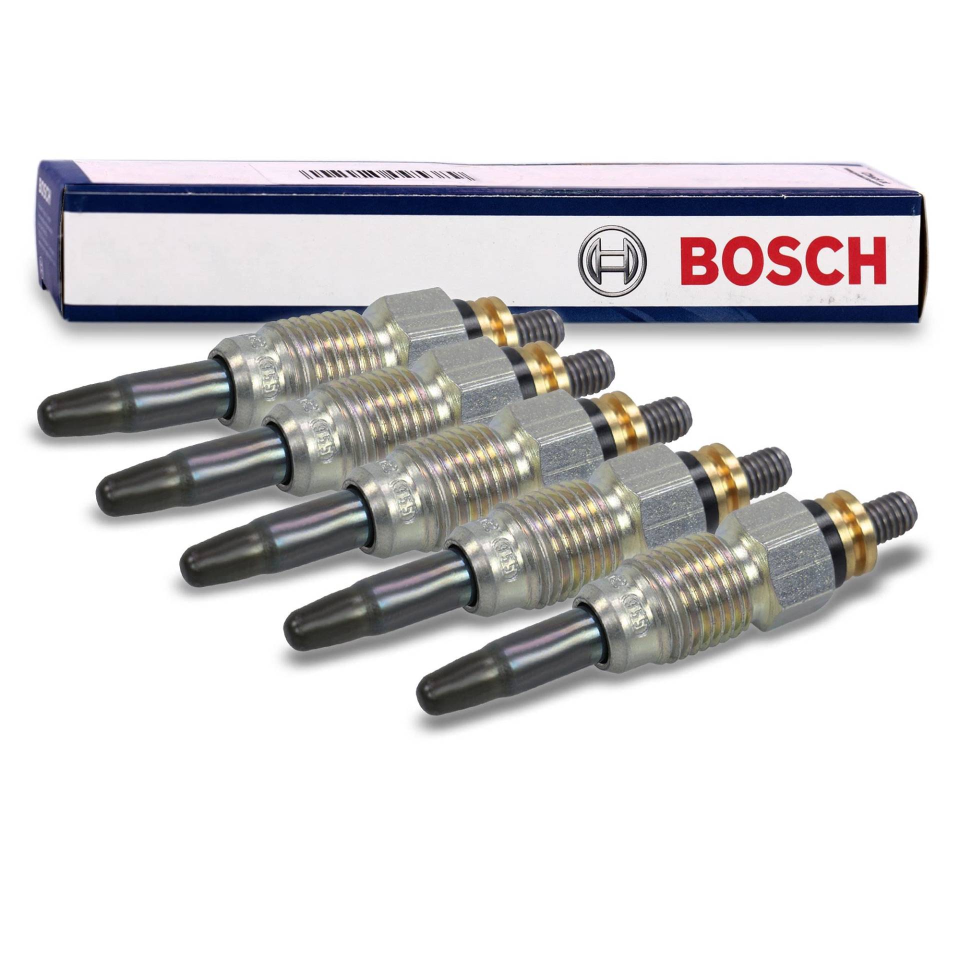 5x Glühkerze BOSCH Duraterm GLP002 von Bosch