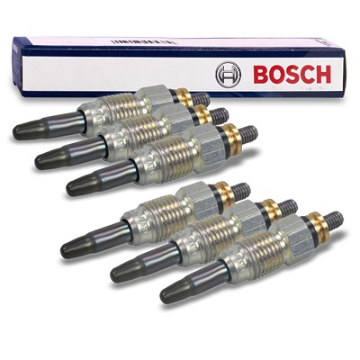 Bosch 6x Glühkerze für Volvo, VW von Bosch