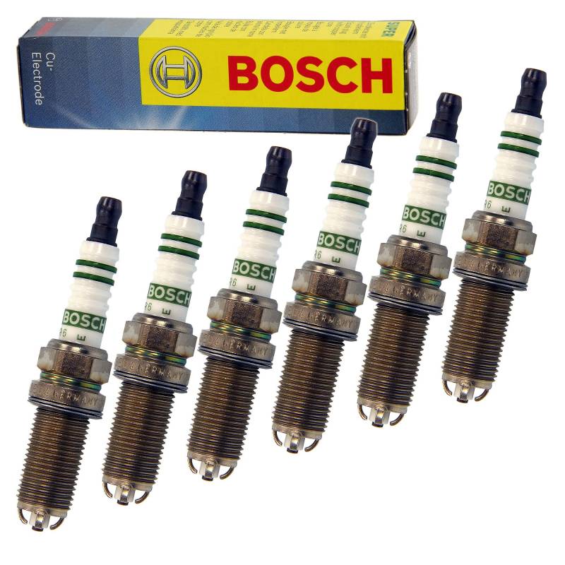 6x Original BOSCH Zündkerze 0 242 245 581 von Bosch