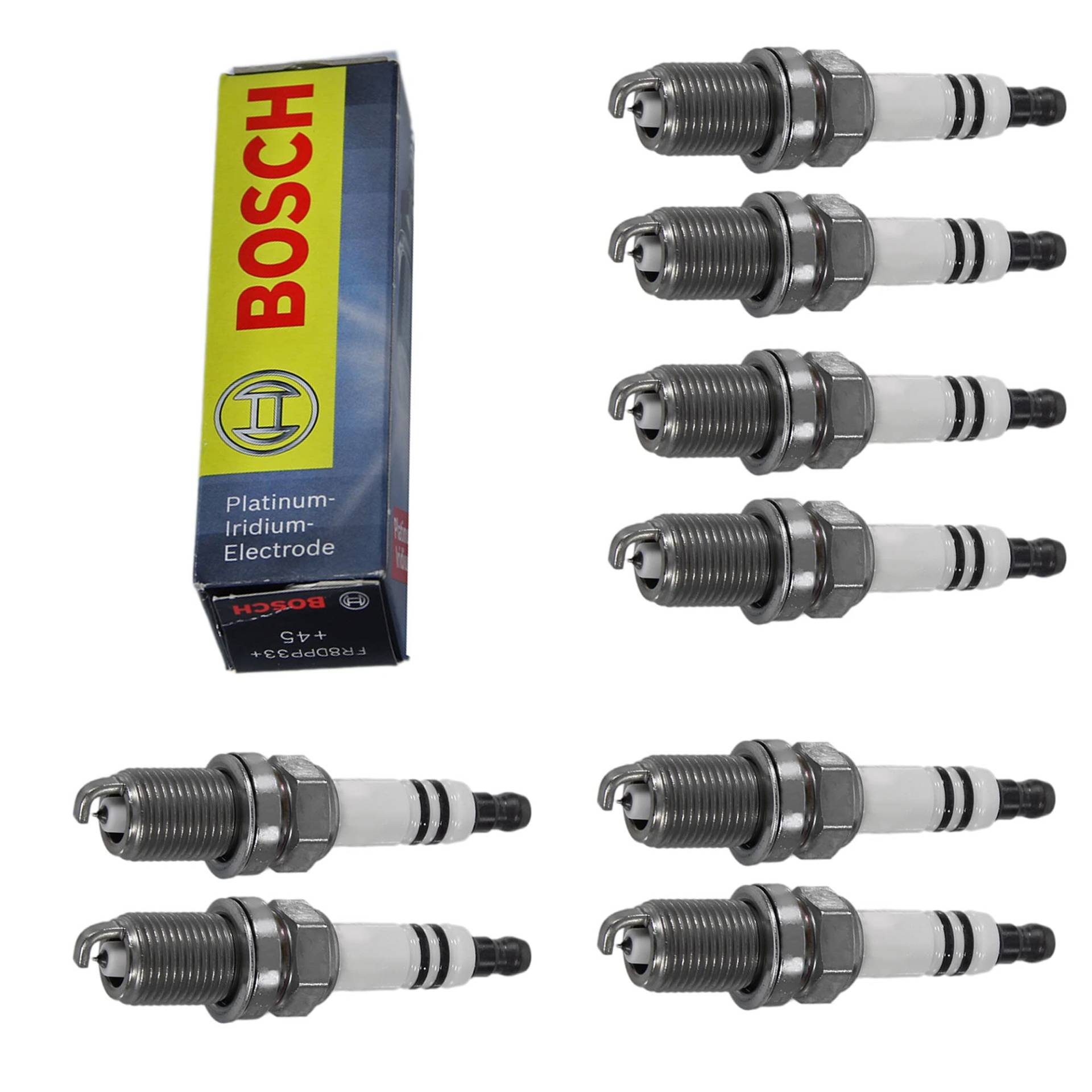 8x Original BOSCH Zündkerze Zündkerzen 0242230500 von Bosch