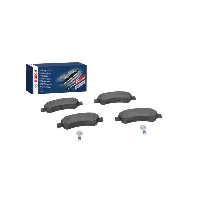 Bosch BP318 Bremsbeläge - Vorderachse - ECE-R90 Zertifizierung - vier Bremsbeläge pro Set von Bosch