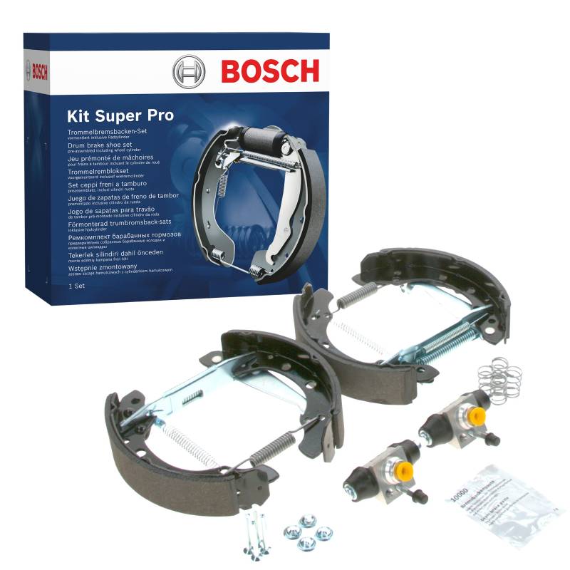 Bosch KS546 Kit Super Pro - hintere Trommelbremsenset - ein vormontiertes Set von Bosch Automotive