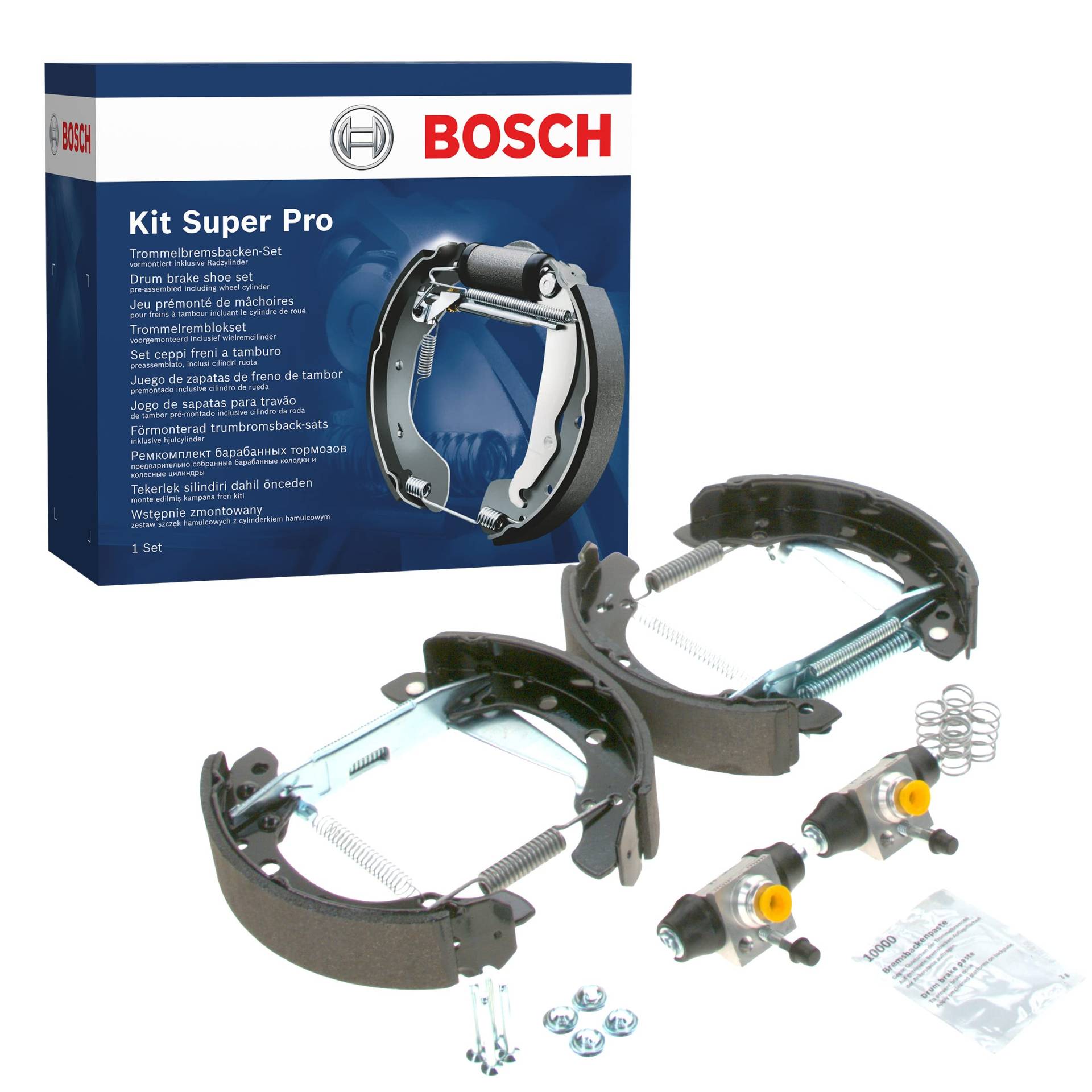 Bosch KS546 Kit Super Pro - hintere Trommelbremsenset - ein vormontiertes Set von Bosch Automotive