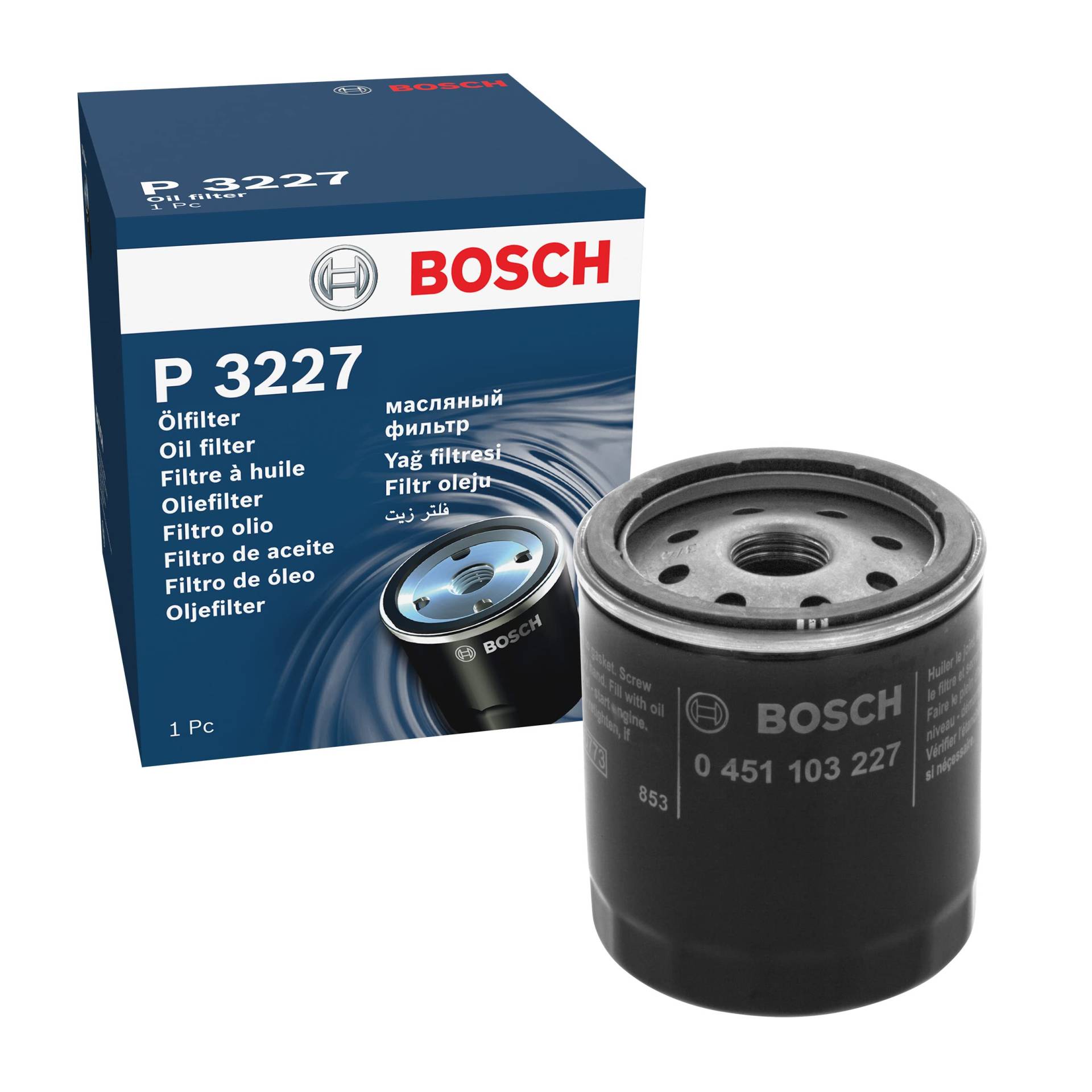 Bosch Automotive P3227 - Ölfilter Auto von Bosch