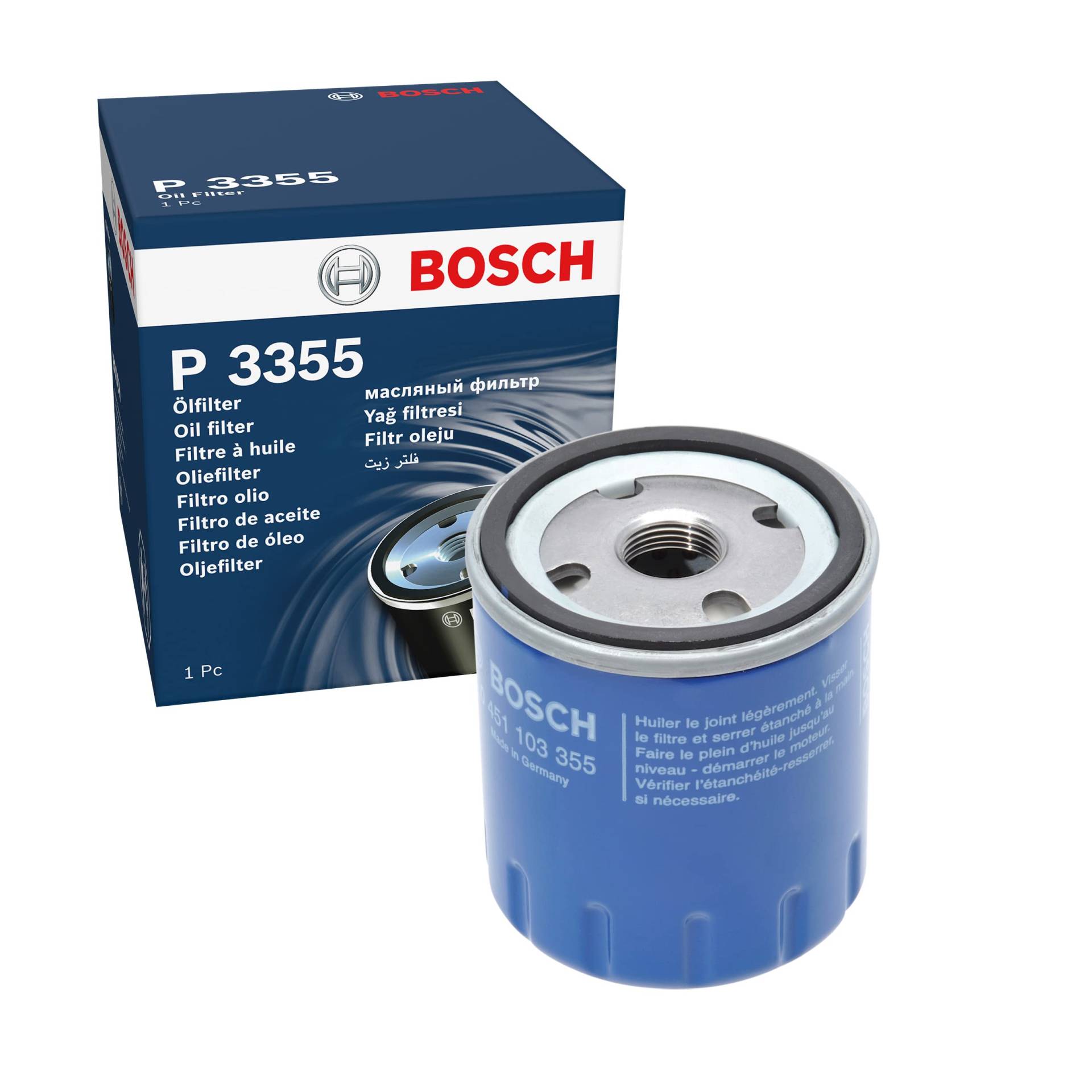 Bosch Automotive P3355 - Ölfilter Auto von Bosch