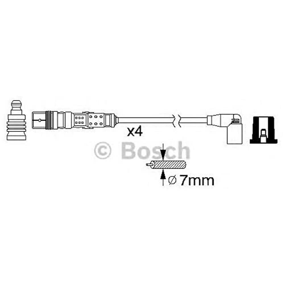 BOSCH 0986356312 Zündleitungssatz von Bosch