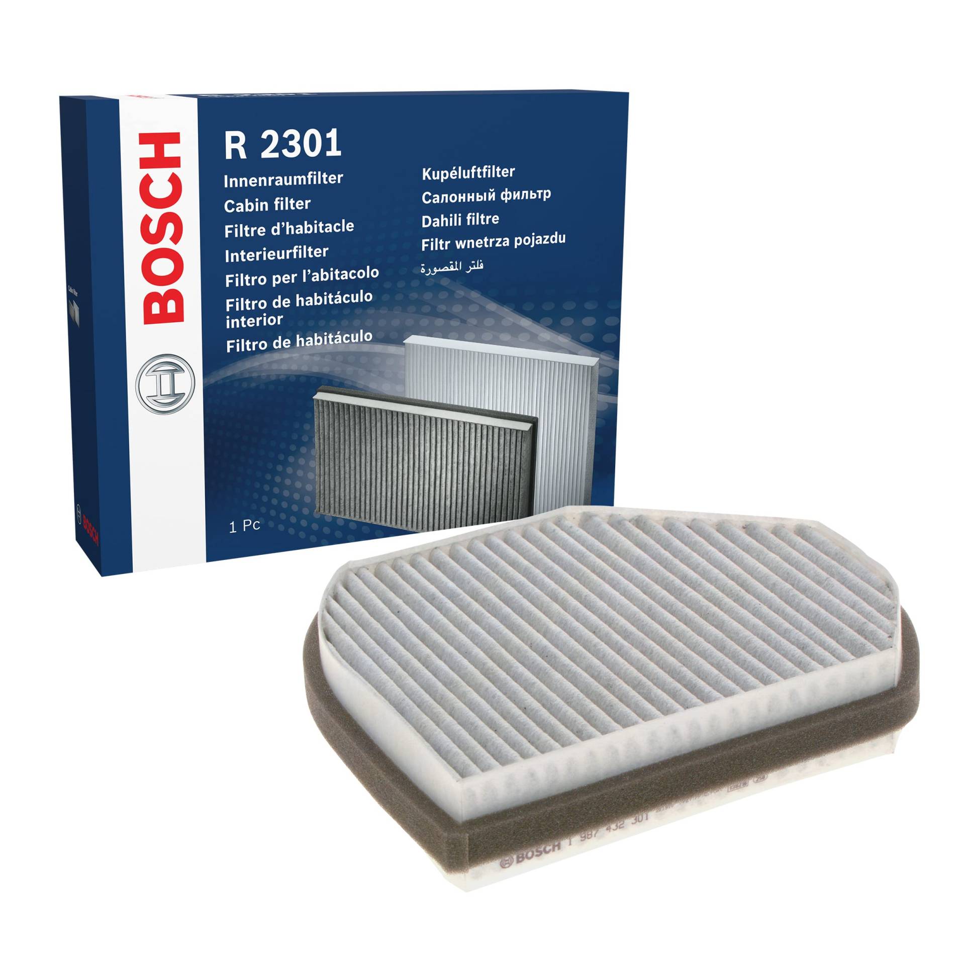 Bosch Automotive R2301 - Innenraumfilter mit Aktivkohle von Bosch