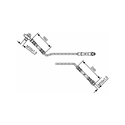 BOSCH 1 987 476 055 Bremsschlauch von Bosch