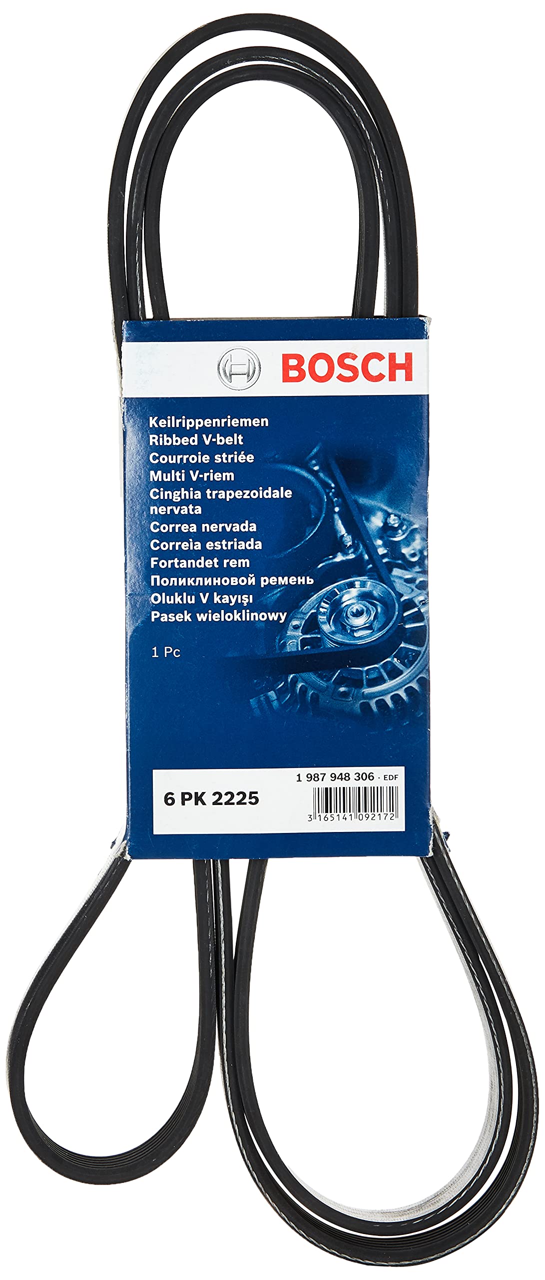 BOSCH 1 987 948 306 Keilrippenriemen von Bosch