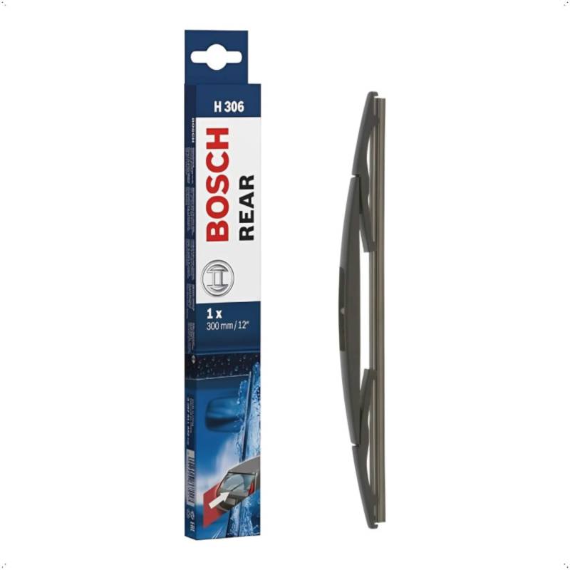 Bosch 3 397 011 432 Scheibenwischer Rear H306, schwarz, 30,5 cm von Bosch