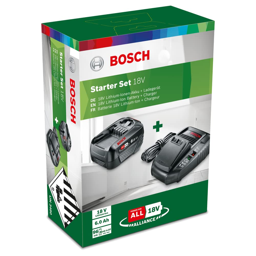 BOSCH Akku - Starter Set Bat 1x6,0Ah + Ladegerät AL1830CV von Bosch